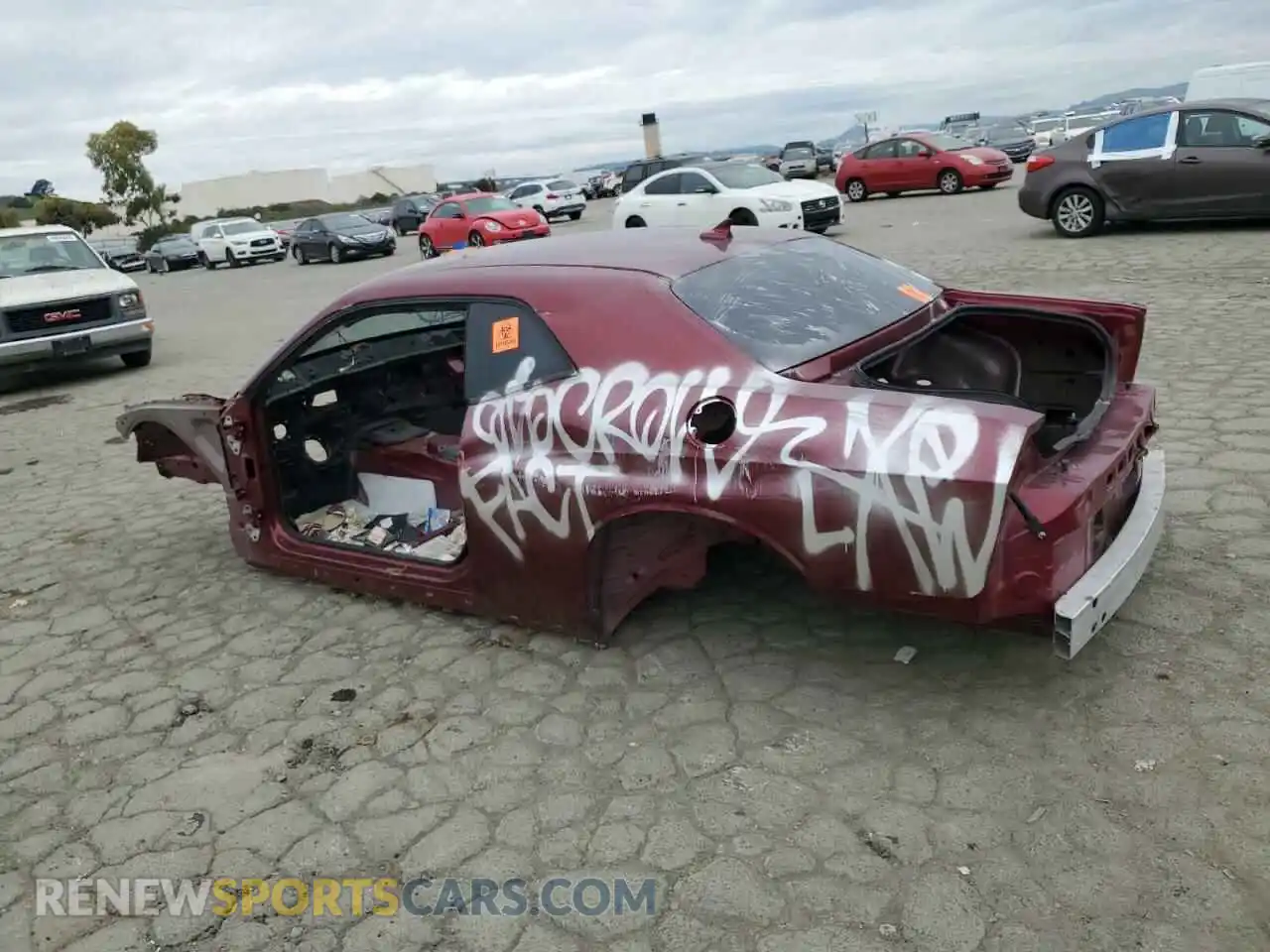 2 Photograph of a damaged car 2C3CDZC9XKH508446 DODGE CHALLENGER 2019
