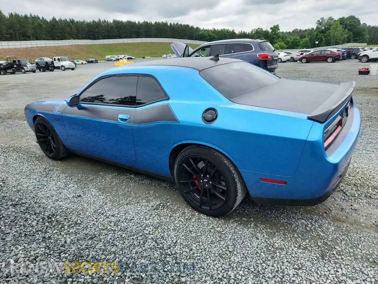 2 Photograph of a damaged car 2C3CDZFJ0KH525875 DODGE CHALLENGER 2019