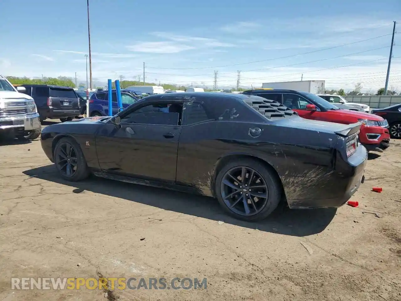 2 Photograph of a damaged car 2C3CDZFJ0KH707009 DODGE CHALLENGER 2019