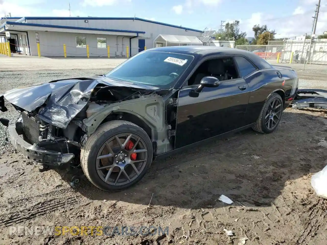 1 Photograph of a damaged car 2C3CDZFJ0KH714641 DODGE CHALLENGER 2019