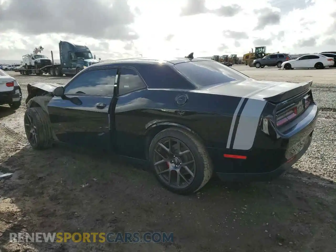 2 Photograph of a damaged car 2C3CDZFJ0KH714641 DODGE CHALLENGER 2019