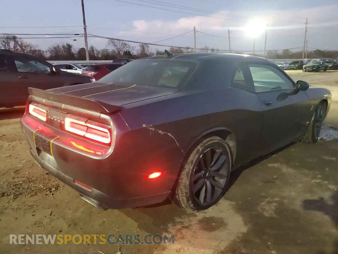 3 Photograph of a damaged car 2C3CDZFJ6KH741567 DODGE CHALLENGER 2019