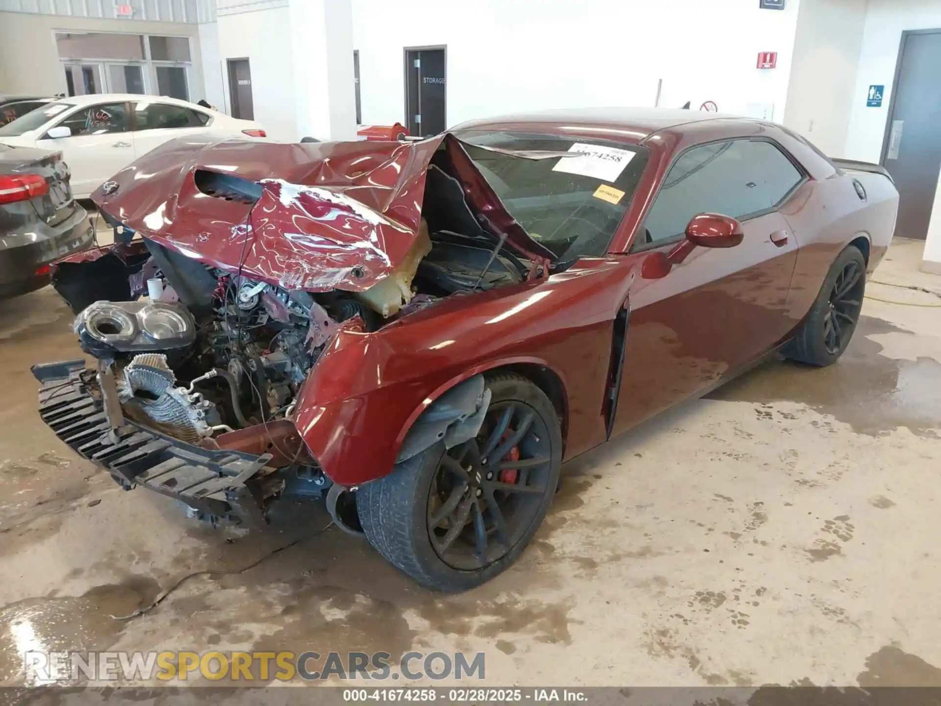 2 fotografías del automóvil dañado 2C3CDZFJ7KH505994 DODGE CHALLENGER 2019