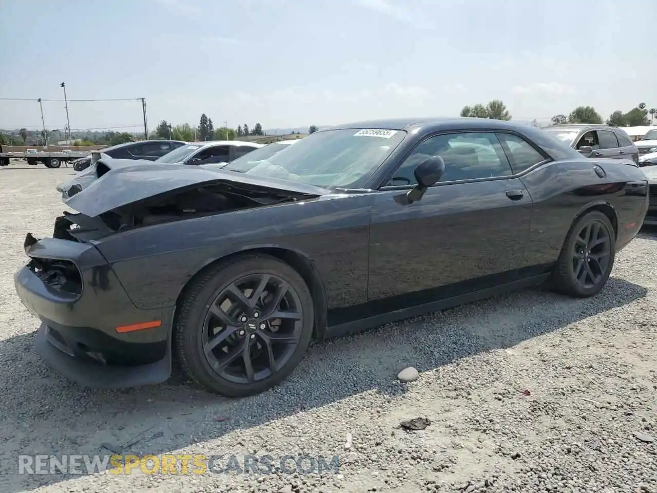 1 Photograph of a damaged car 2C3CDZJG9KH620270 DODGE CHALLENGER 2019
