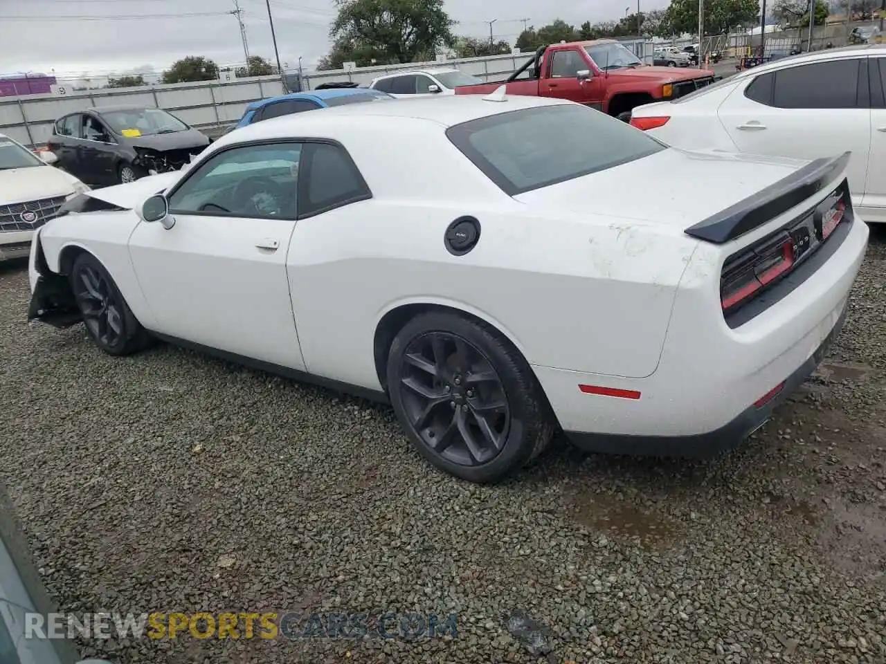 2 Photograph of a damaged car 2C3CDZJG9KH712852 DODGE CHALLENGER 2019