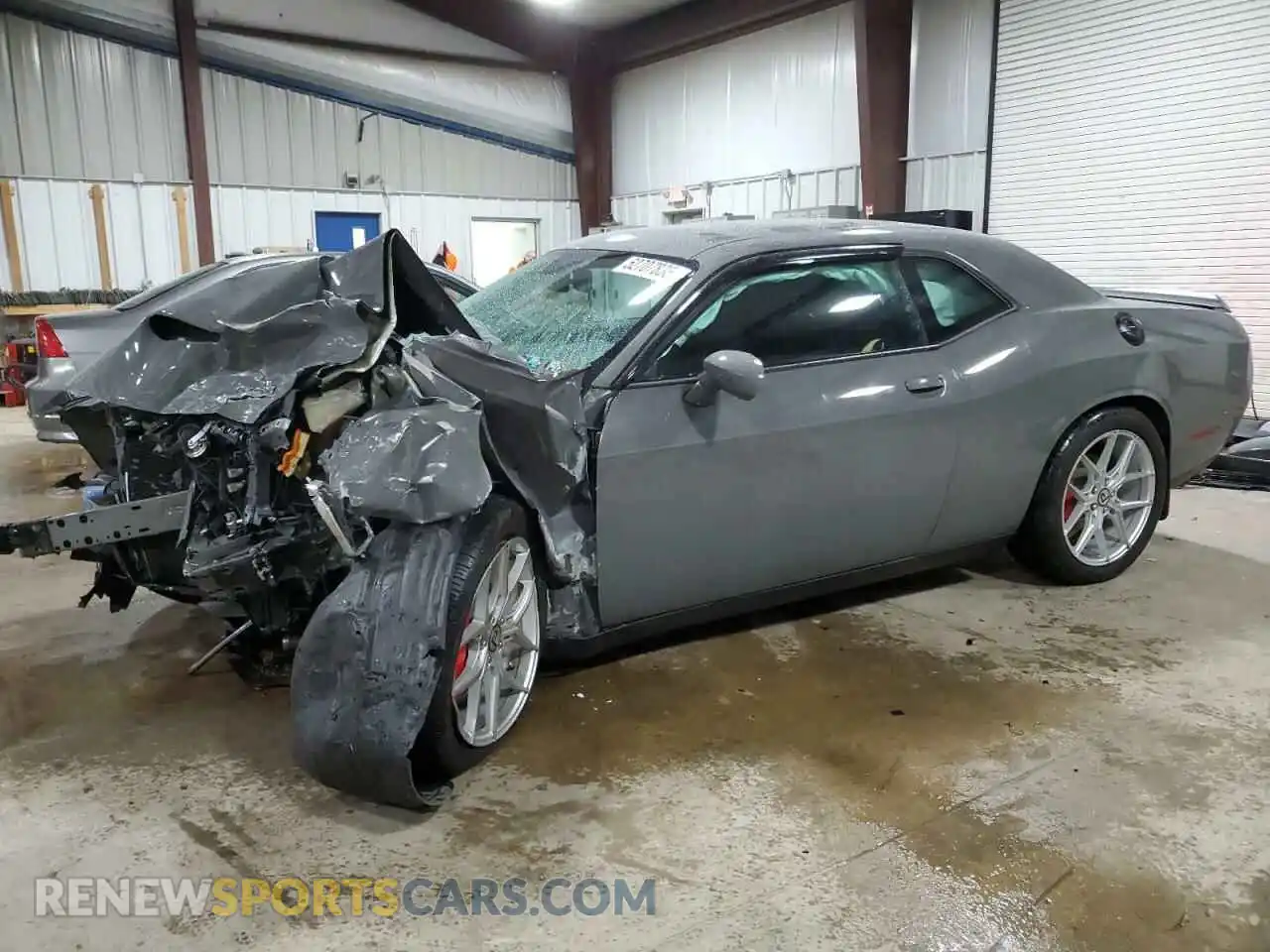 1 Photograph of a damaged car 2C3CDZKG1KH719809 DODGE CHALLENGER 2019