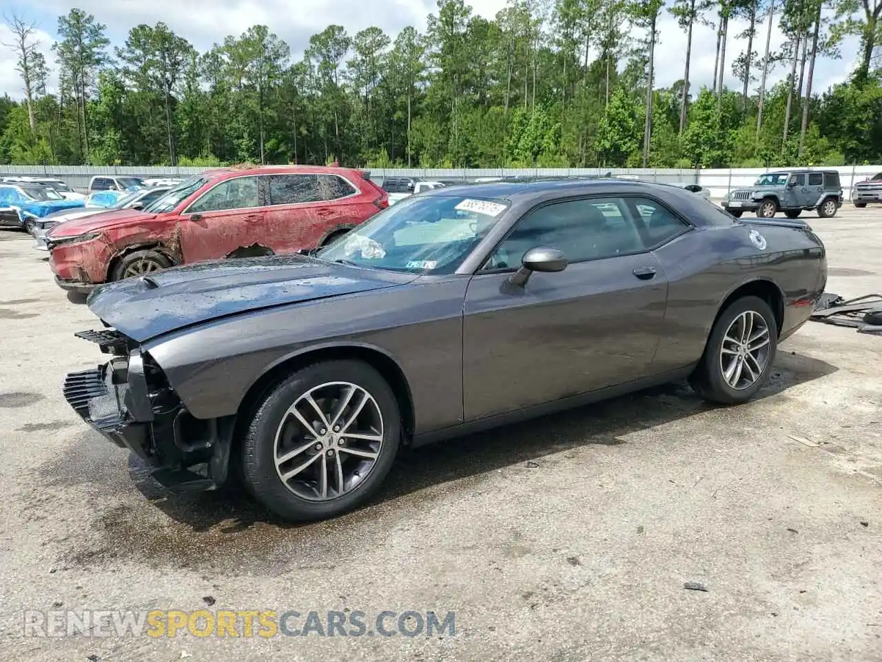 1 Photograph of a damaged car 2C3CDZKG8KH759790 DODGE CHALLENGER 2019