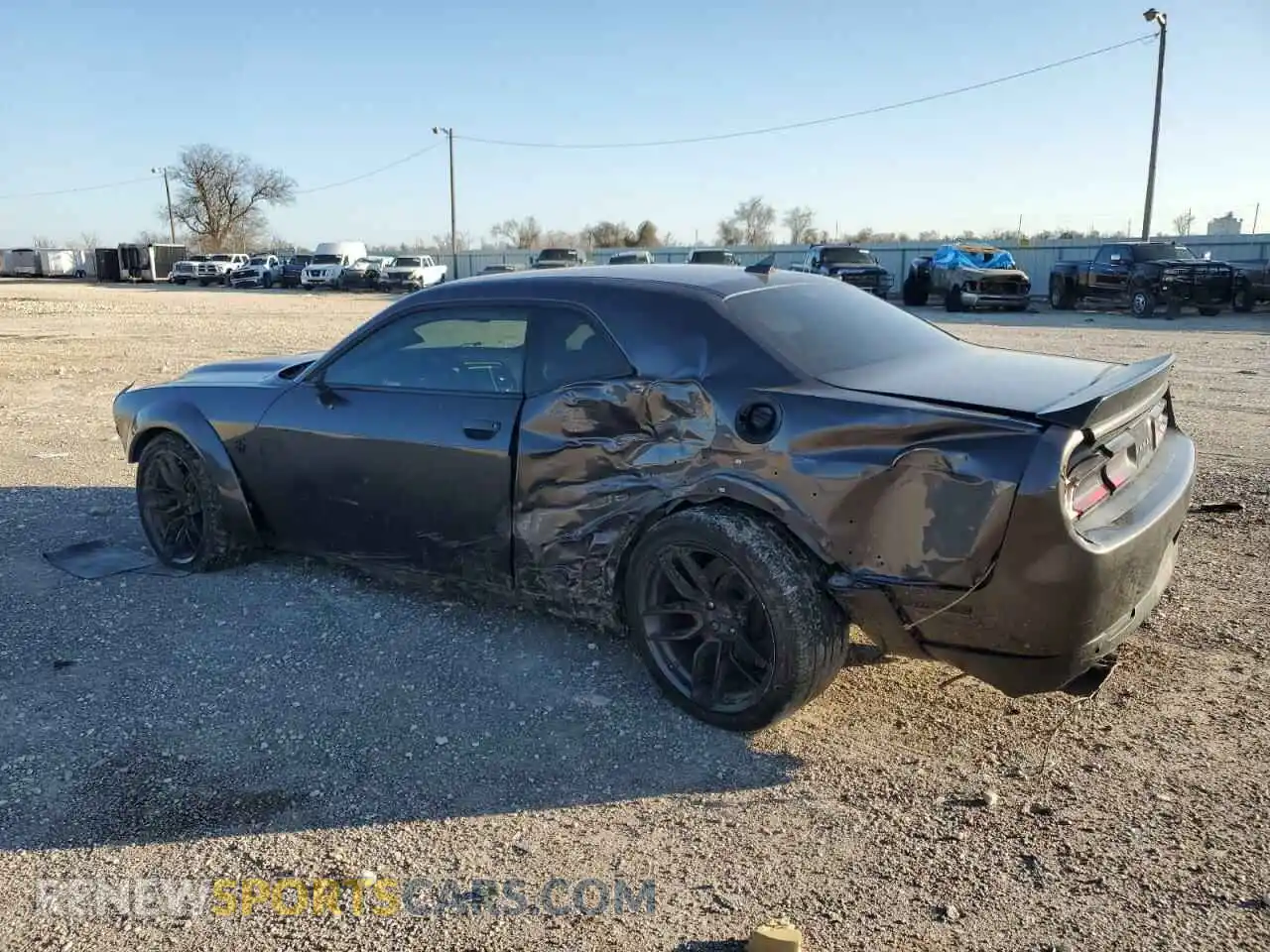 2 Photograph of a damaged car 2C3CDZL90KH756429 DODGE CHALLENGER 2019