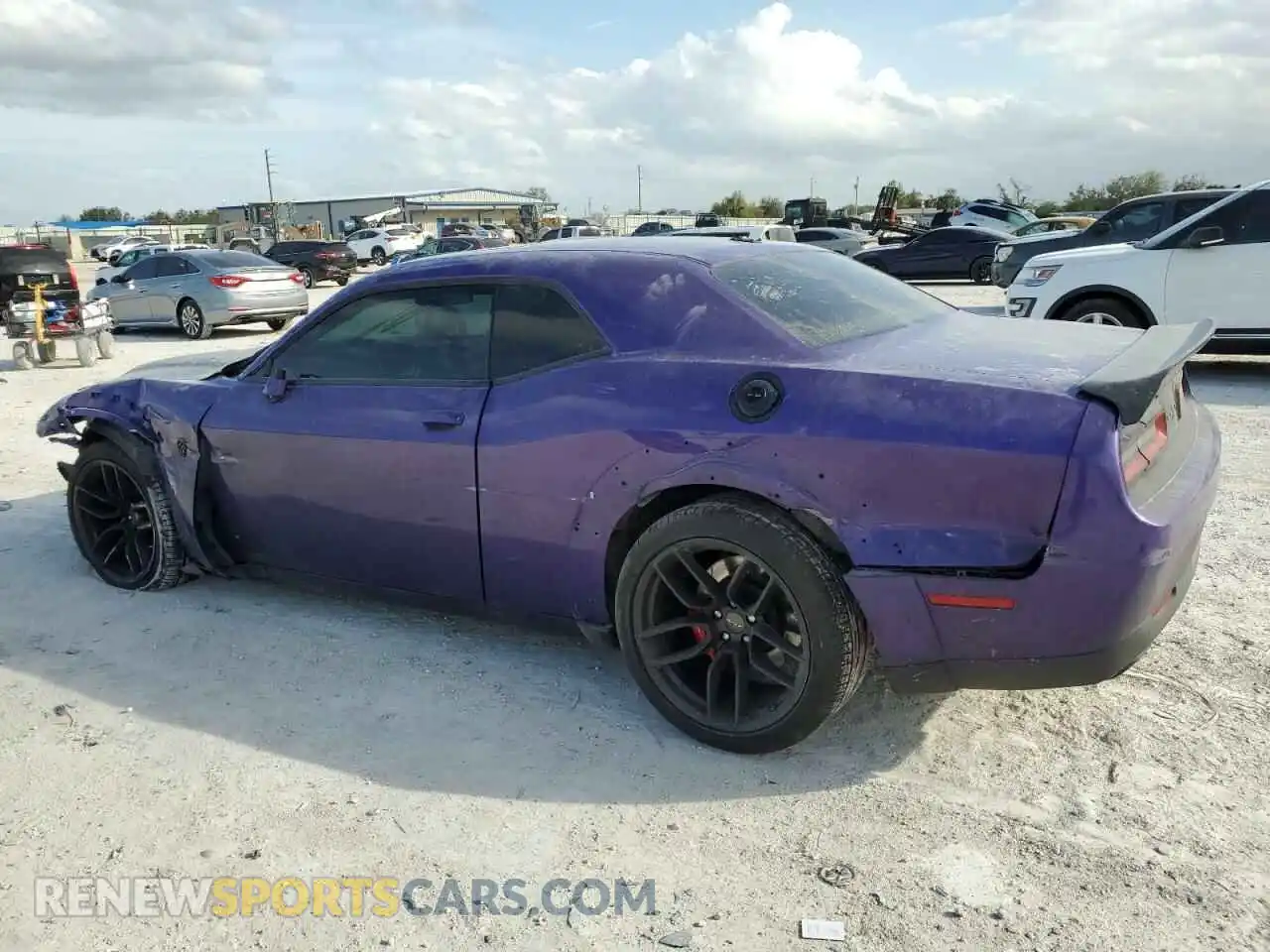 2 Photograph of a damaged car 2C3CDZL97KH674973 DODGE CHALLENGER 2019