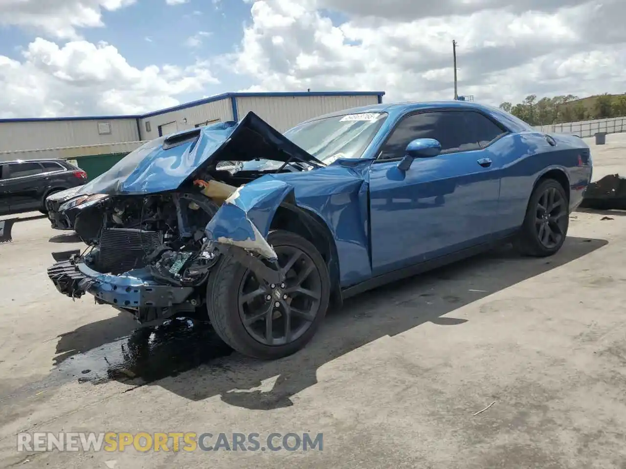 1 Photograph of a damaged car 2C3CDZAG0LH219112 DODGE CHALLENGER 2020