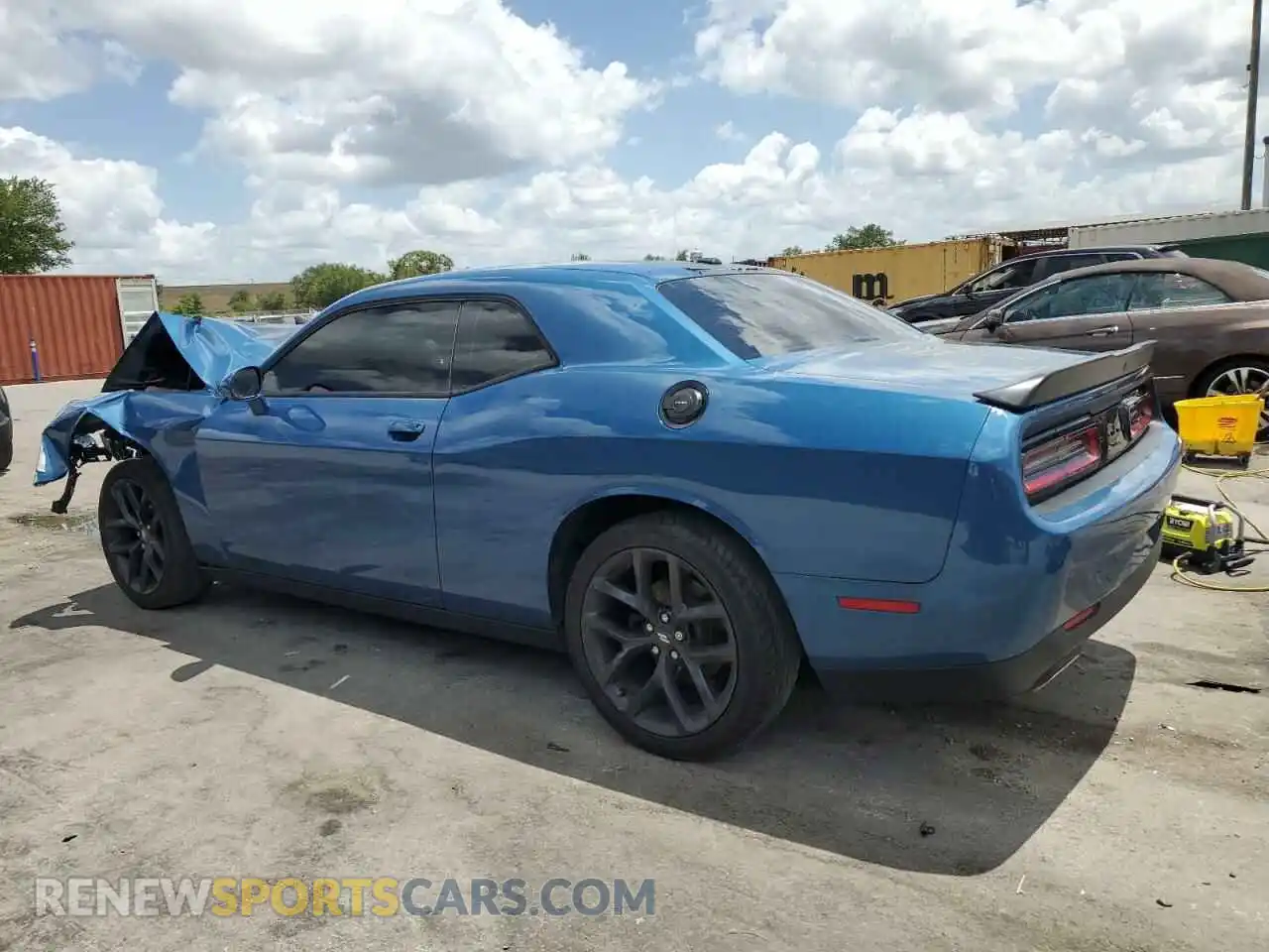 2 Photograph of a damaged car 2C3CDZAG0LH219112 DODGE CHALLENGER 2020
