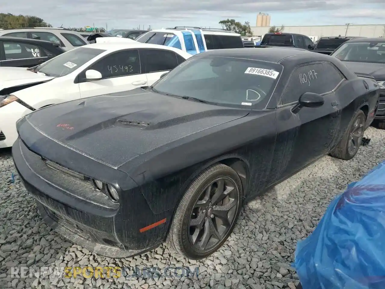 1 Photograph of a damaged car 2C3CDZAG0LH240302 DODGE CHALLENGER 2020