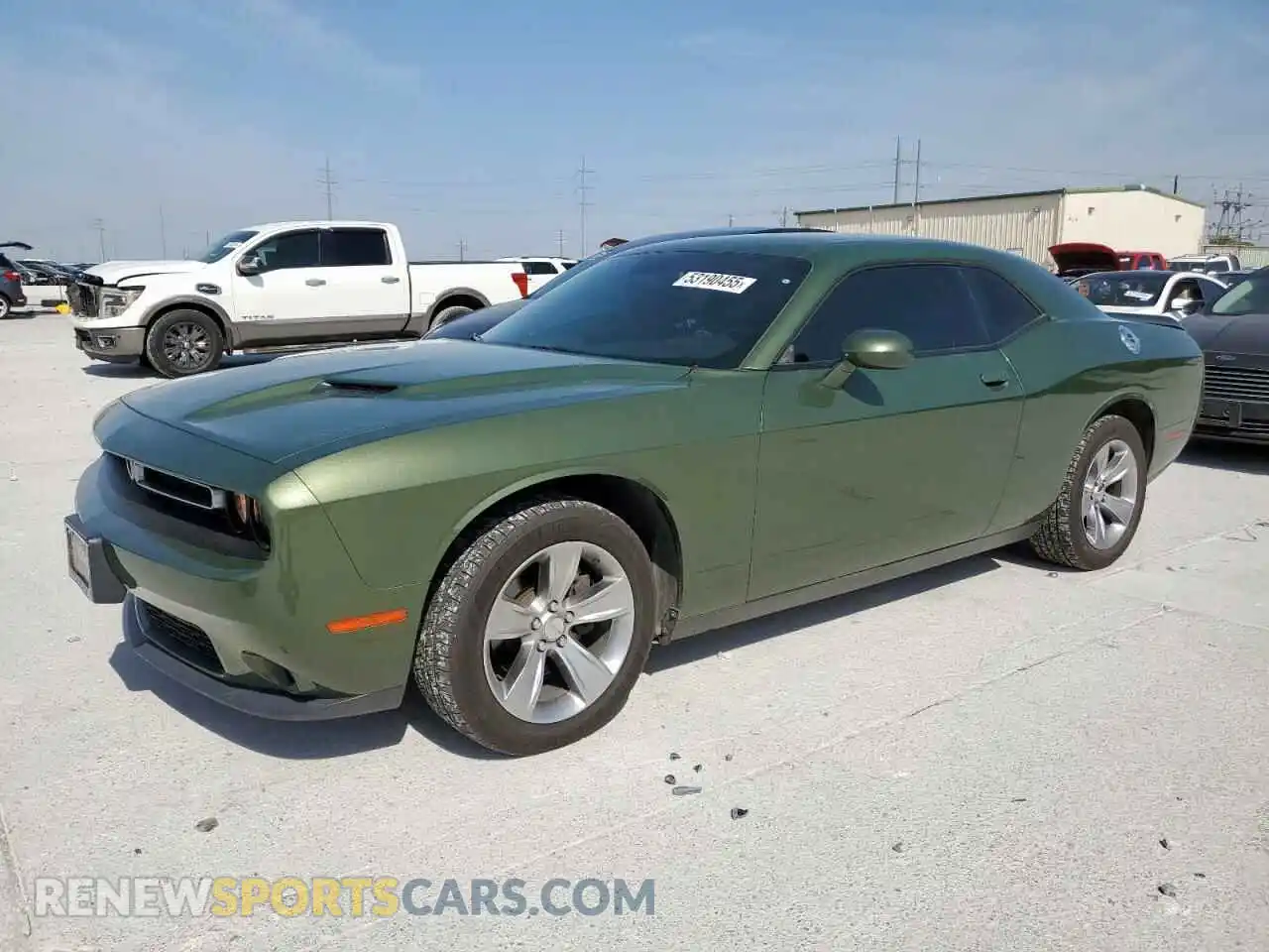 1 Photograph of a damaged car 2C3CDZAG1LH105247 DODGE CHALLENGER 2020