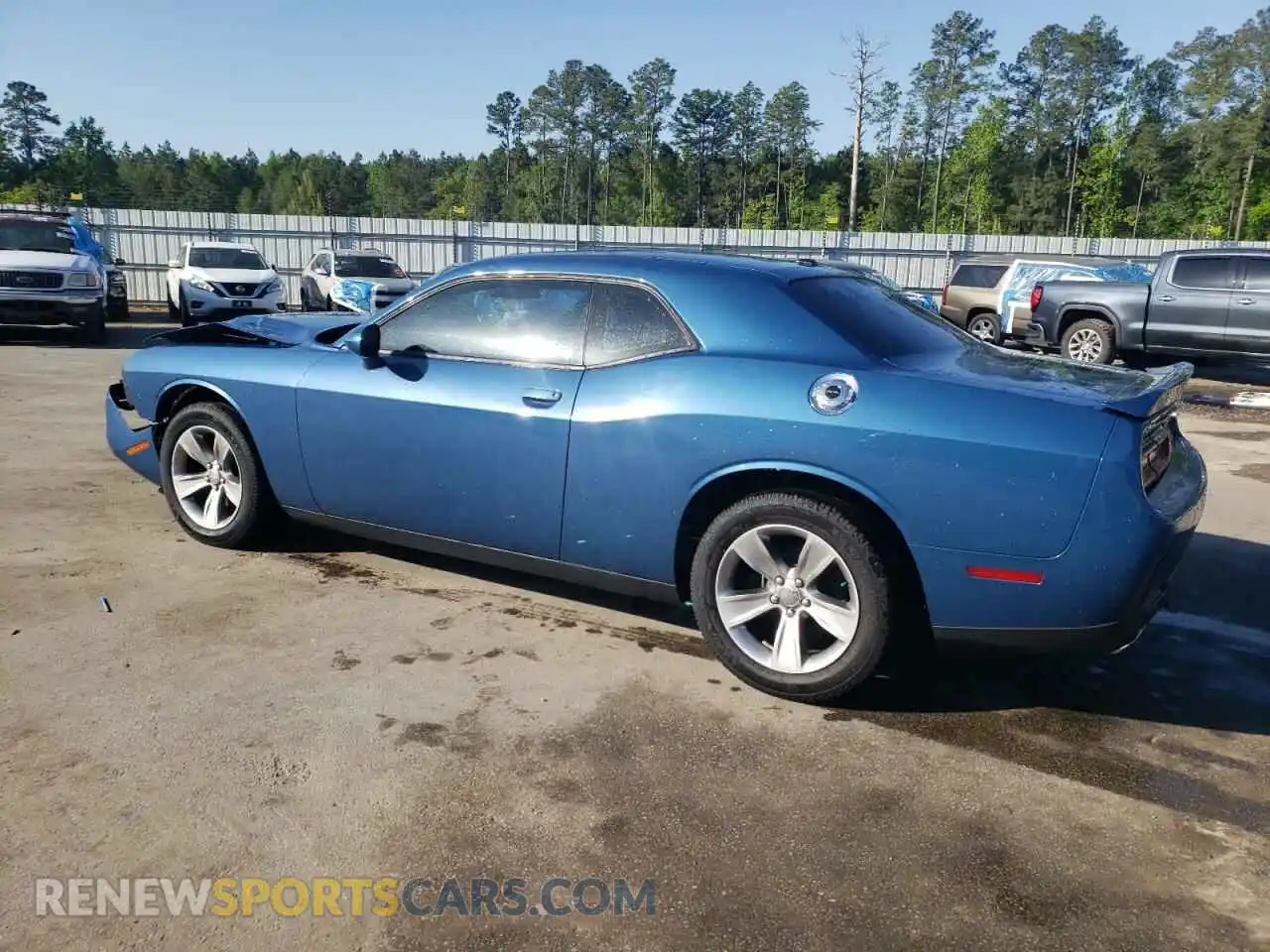 2 Photograph of a damaged car 2C3CDZAG1LH172849 DODGE CHALLENGER 2020