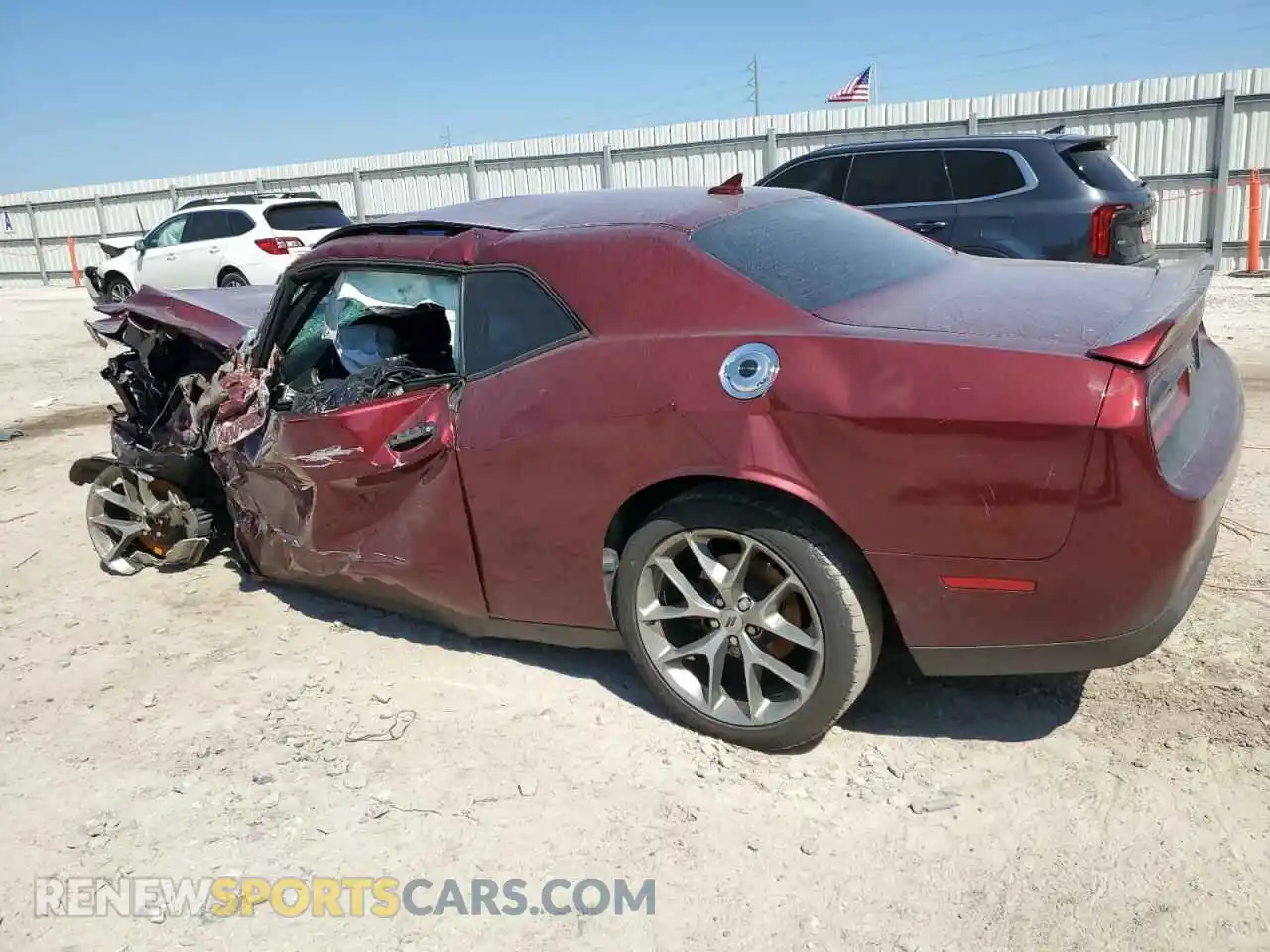 2 Photograph of a damaged car 2C3CDZAG1LH212850 DODGE CHALLENGER 2020