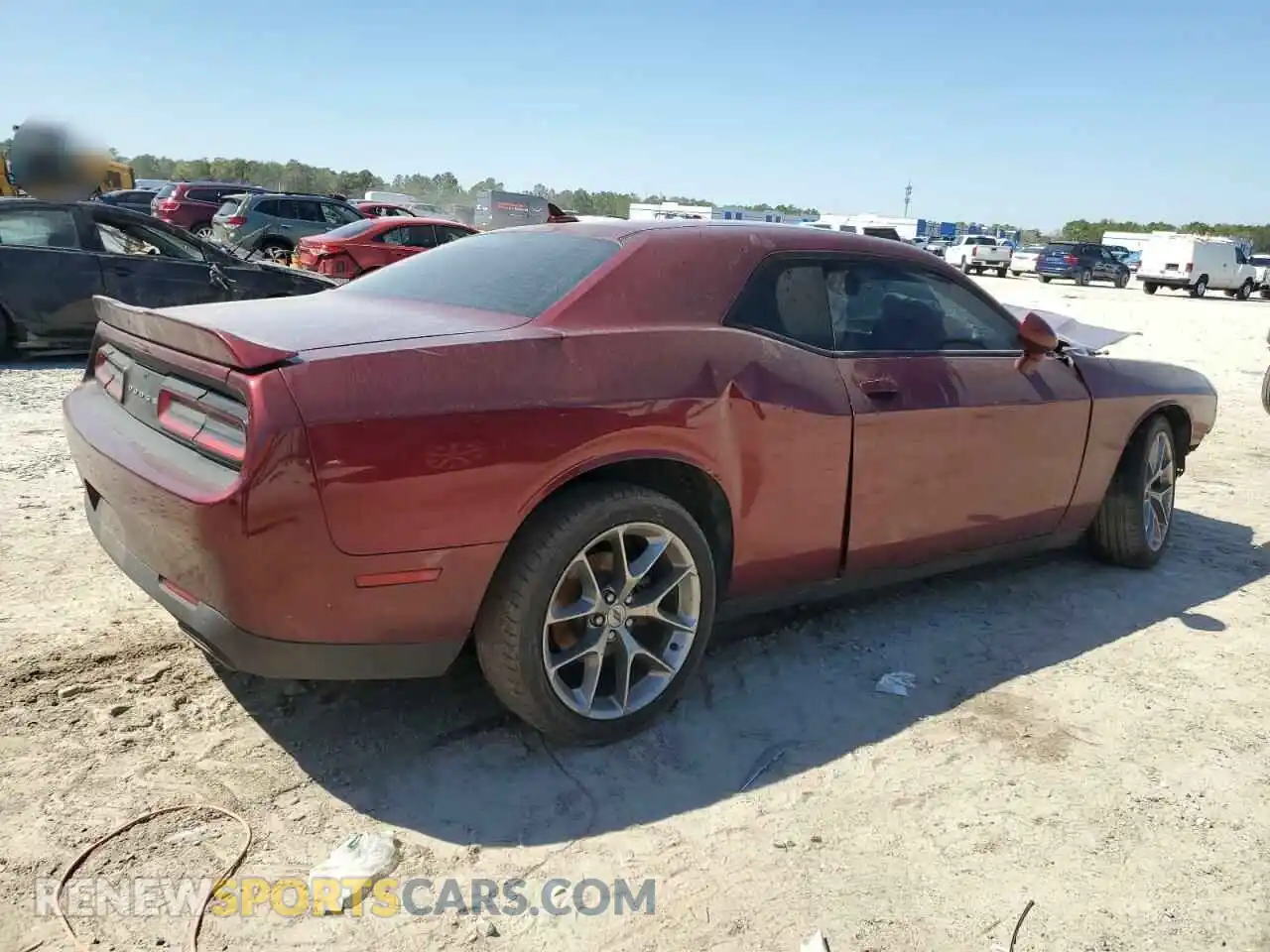 3 Photograph of a damaged car 2C3CDZAG1LH212850 DODGE CHALLENGER 2020