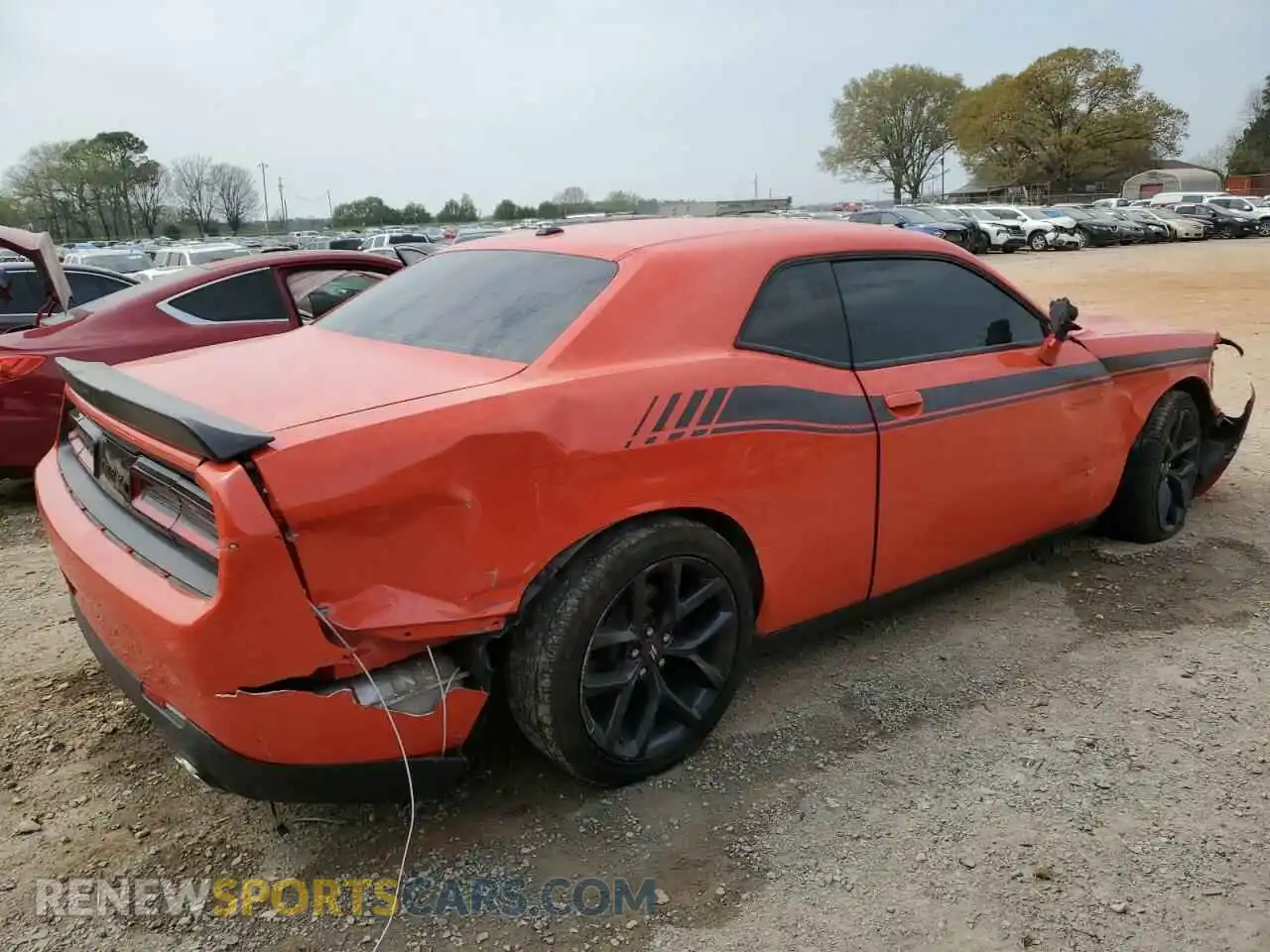 3 Photograph of a damaged car 2C3CDZAG2LH202019 DODGE CHALLENGER 2020