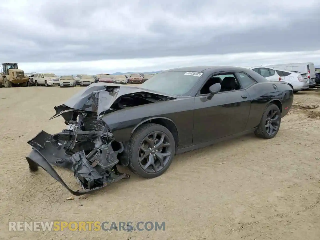 1 Photograph of a damaged car 2C3CDZAG2LH243847 DODGE CHALLENGER 2020