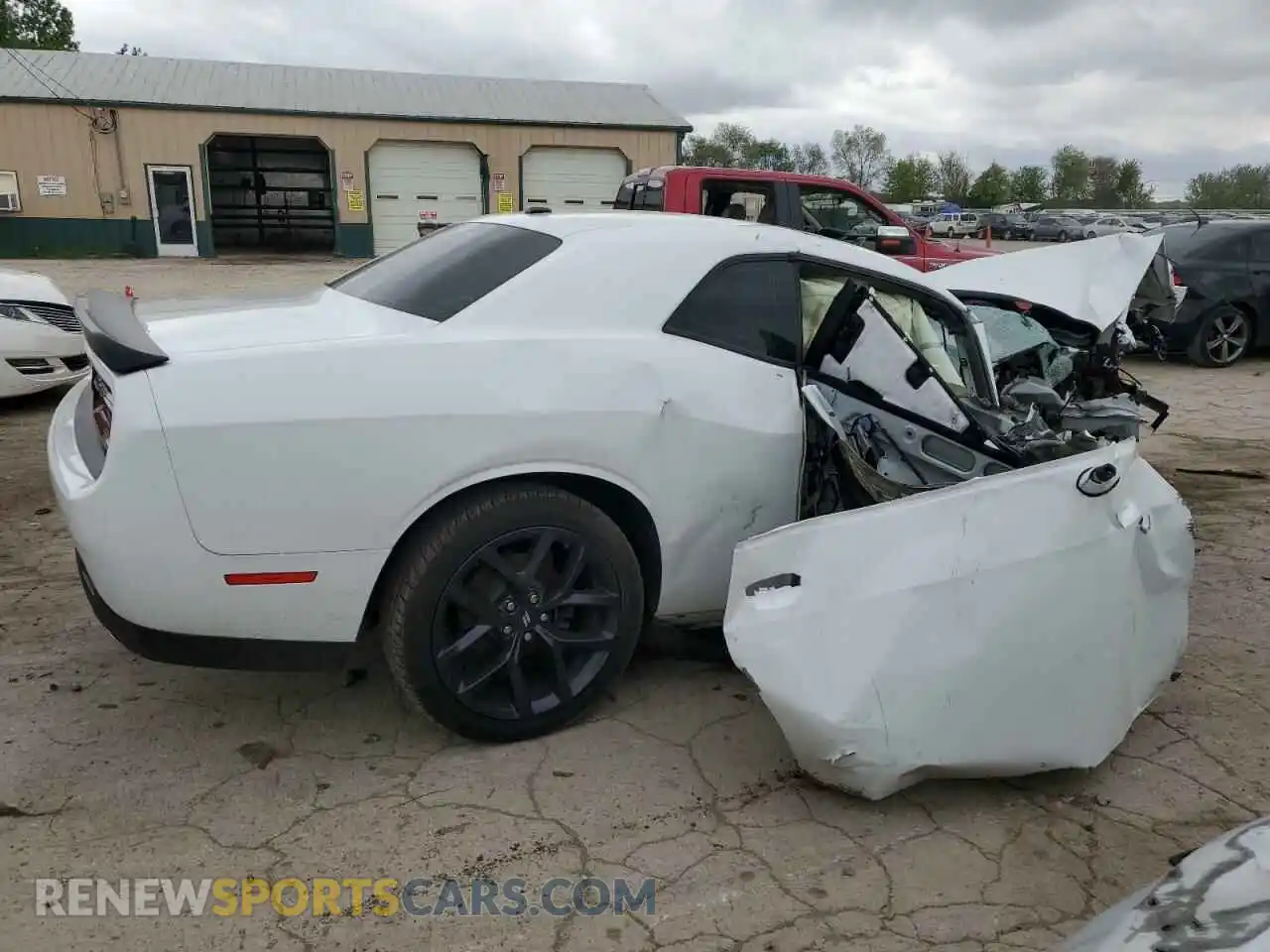 3 Photograph of a damaged car 2C3CDZAG4LH161344 DODGE CHALLENGER 2020
