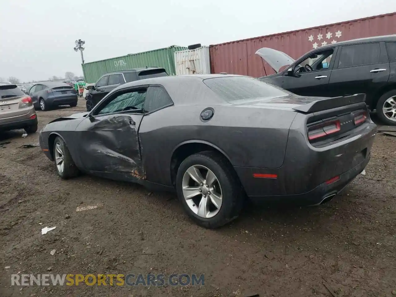2 Photograph of a damaged car 2C3CDZAG4LH210333 DODGE CHALLENGER 2020