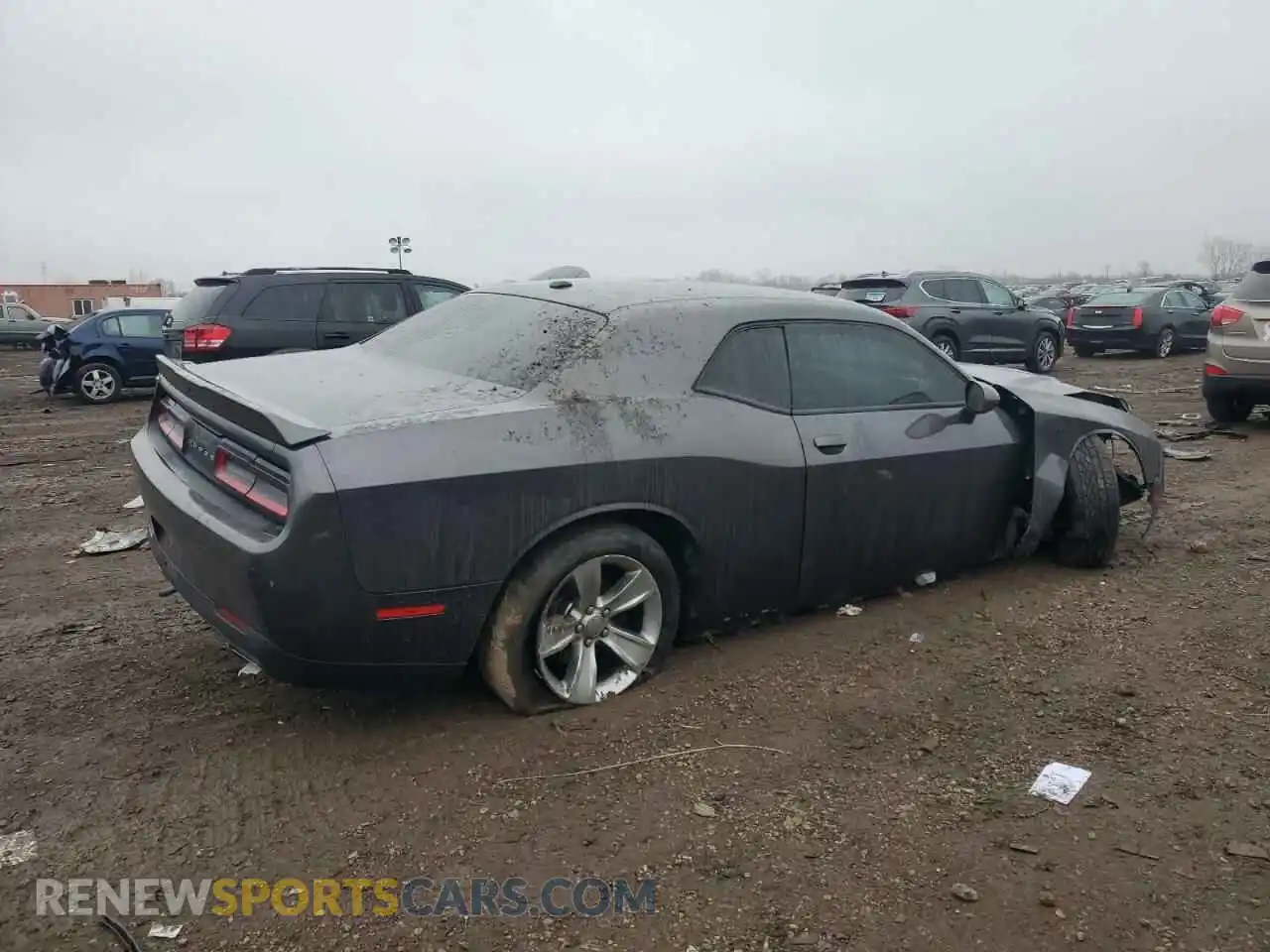 3 Photograph of a damaged car 2C3CDZAG4LH210333 DODGE CHALLENGER 2020