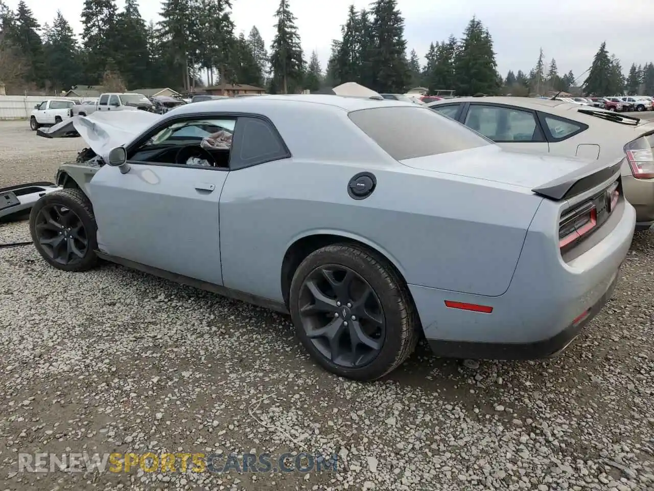 2 Photograph of a damaged car 2C3CDZAG4LH235989 DODGE CHALLENGER 2020