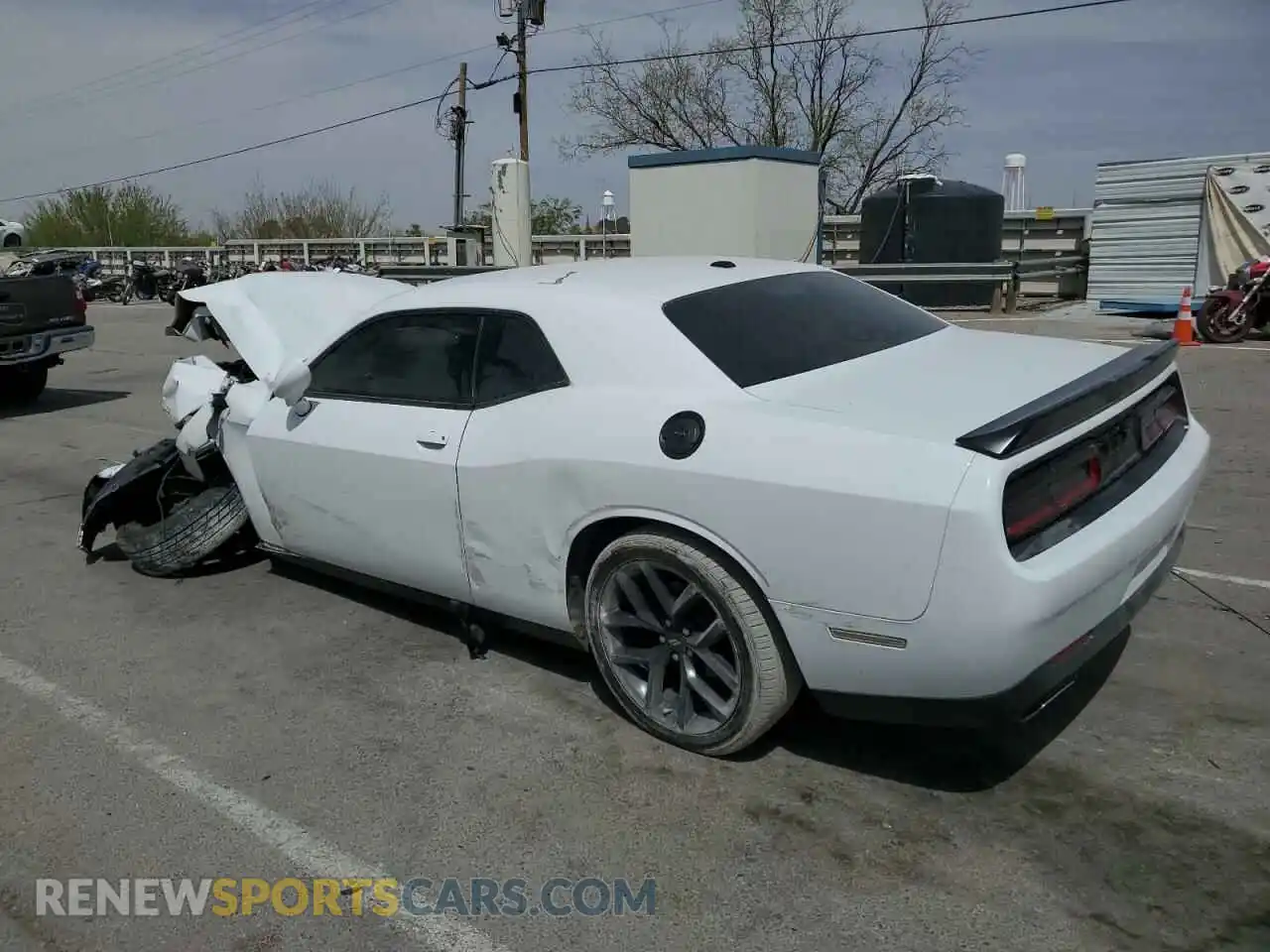 2 Photograph of a damaged car 2C3CDZAG5LH161482 DODGE CHALLENGER 2020