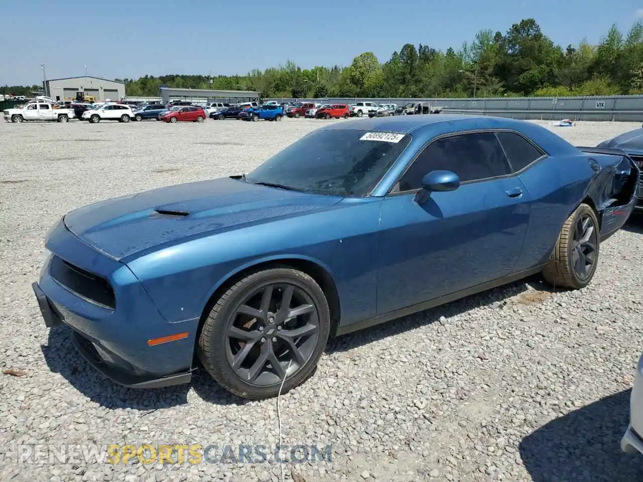 1 Photograph of a damaged car 2C3CDZAG5LH210731 DODGE CHALLENGER 2020