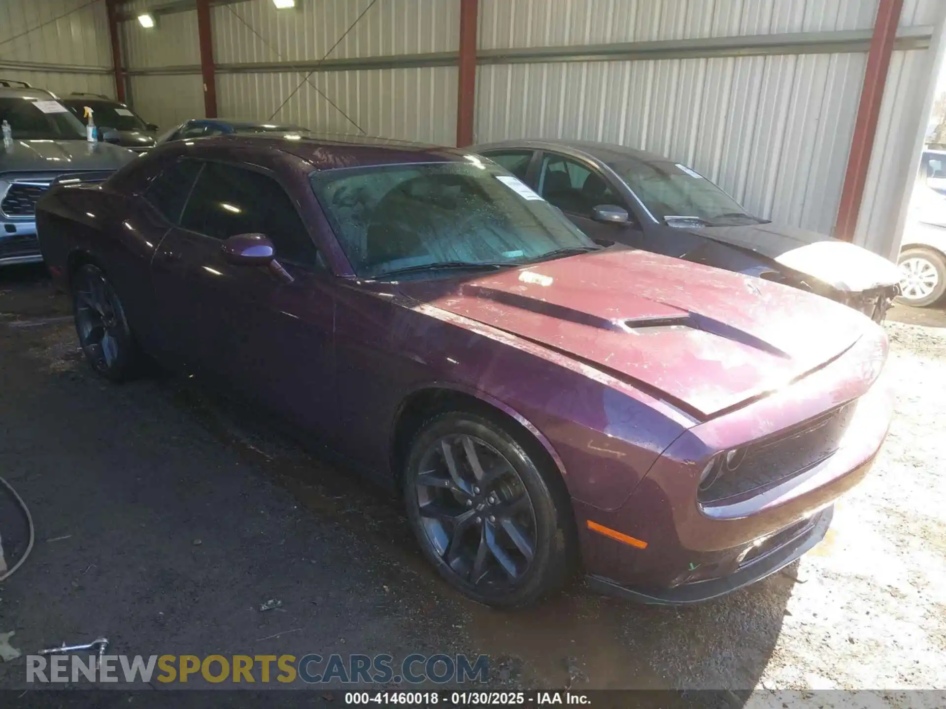 1 Photograph of a damaged car 2C3CDZAG5LH210874 DODGE CHALLENGER 2020