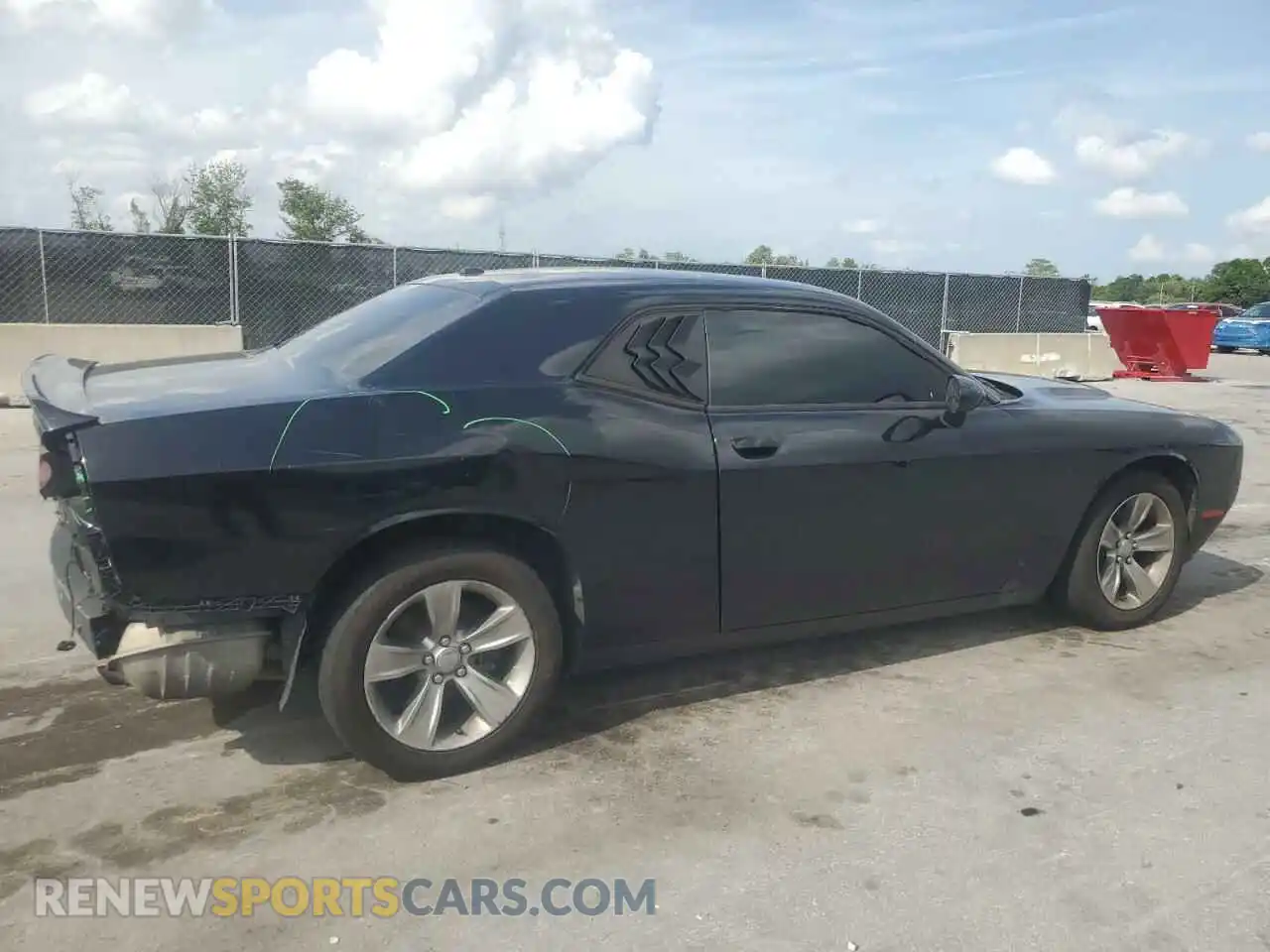 3 Photograph of a damaged car 2C3CDZAG6LH105518 DODGE CHALLENGER 2020