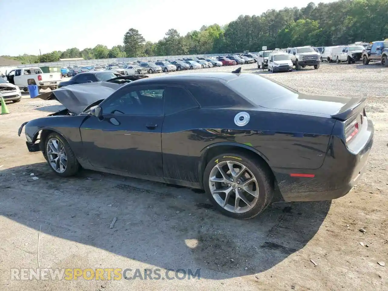 2 fotografías del automóvil dañado 2C3CDZAG6LH185290 DODGE CHALLENGER 2020