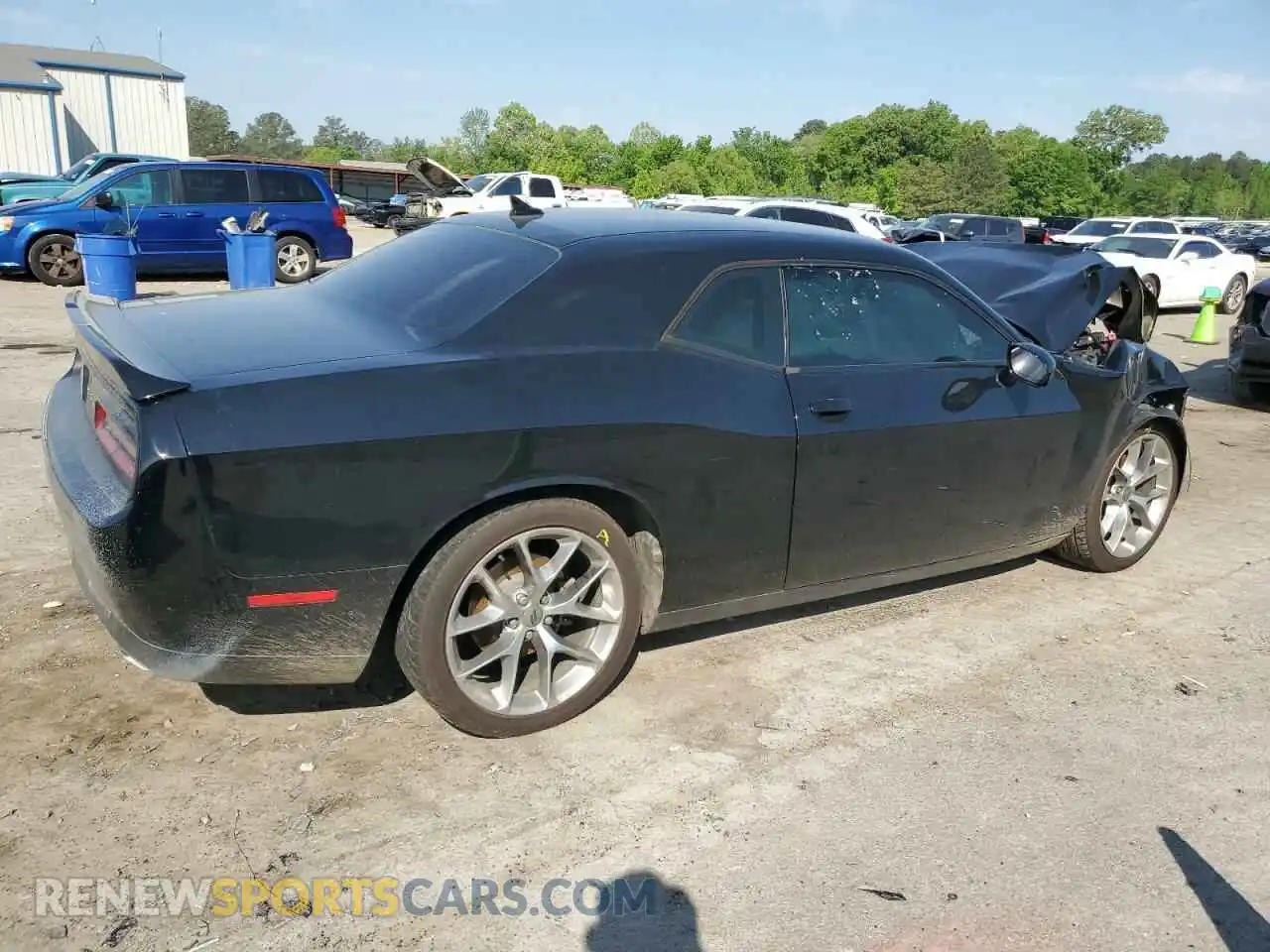 3 fotografías del automóvil dañado 2C3CDZAG6LH185290 DODGE CHALLENGER 2020