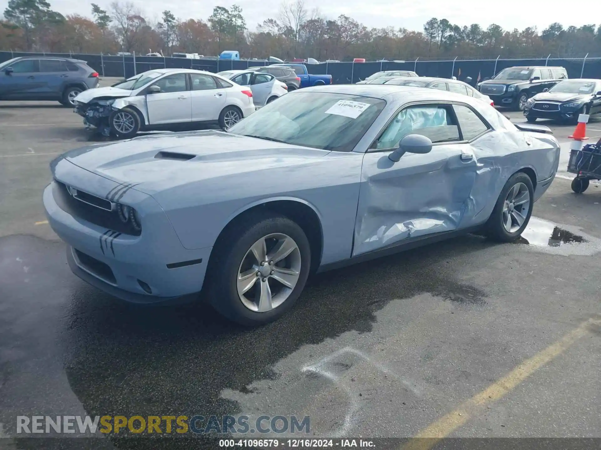 2 Photograph of a damaged car 2C3CDZAG6LH206204 DODGE CHALLENGER 2020
