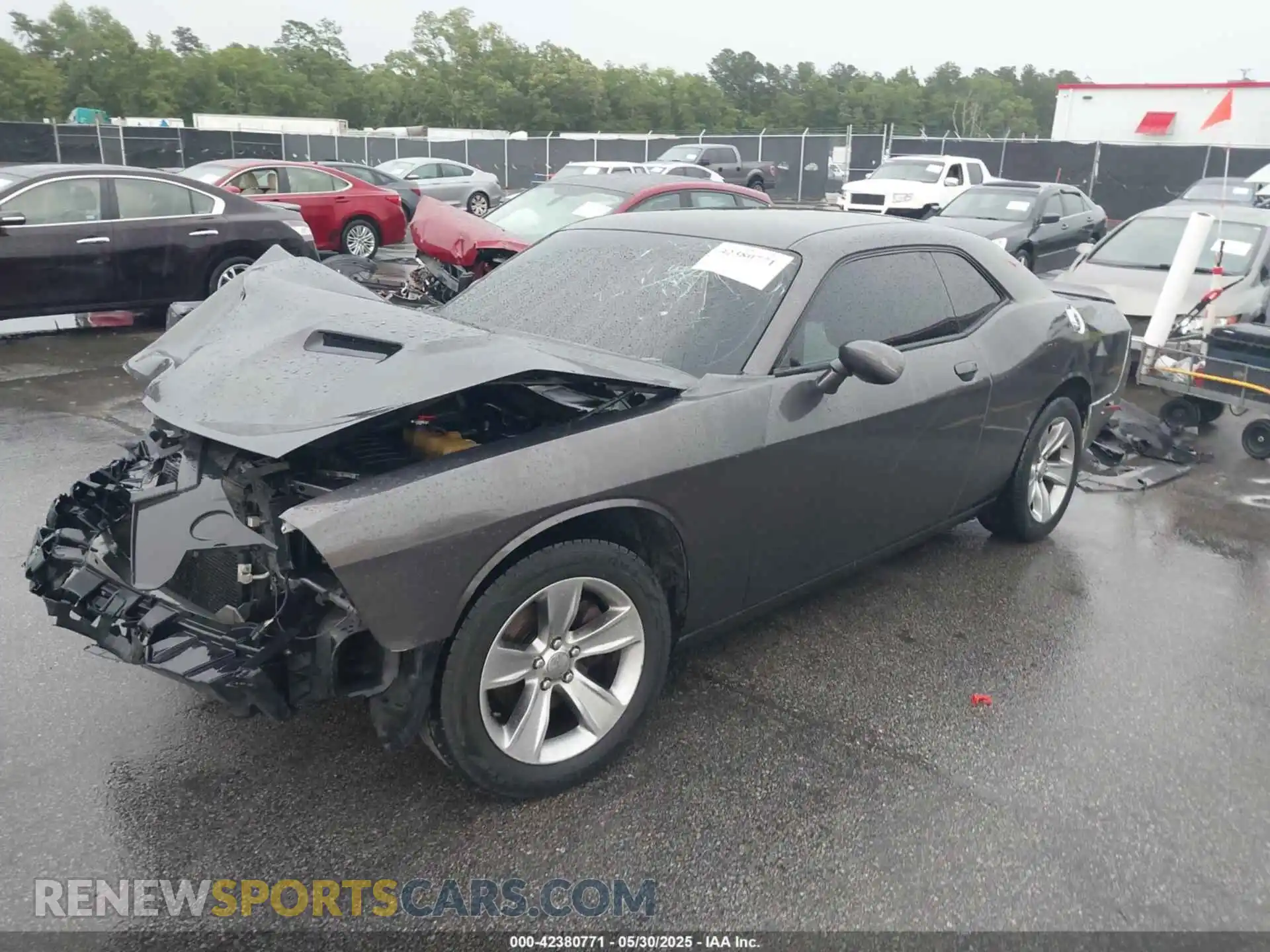 2 Photograph of a damaged car 2C3CDZAG7LH105513 DODGE CHALLENGER 2020