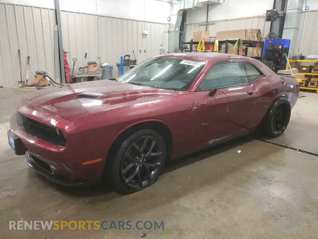 1 Photograph of a damaged car 2C3CDZAG7LH194984 DODGE CHALLENGER 2020