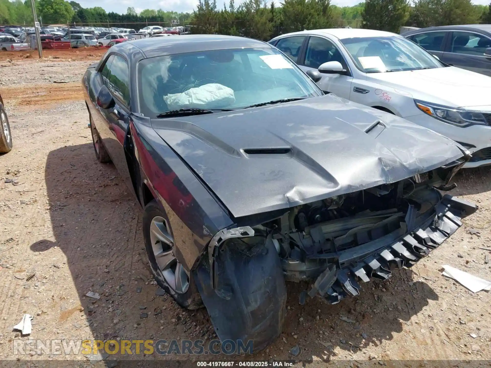1 Photograph of a damaged car 2C3CDZAG8LH138567 DODGE CHALLENGER 2020