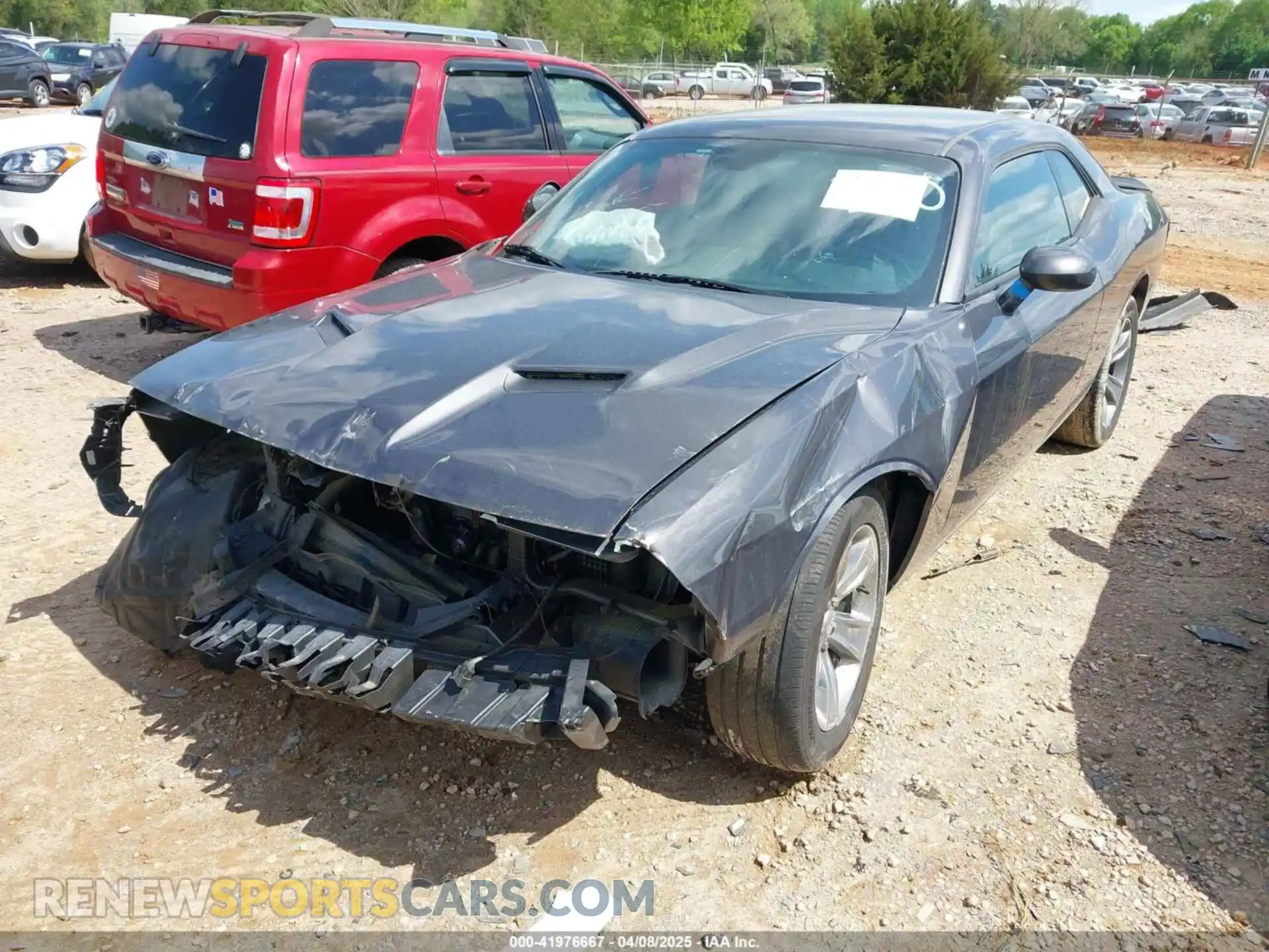 2 Photograph of a damaged car 2C3CDZAG8LH138567 DODGE CHALLENGER 2020