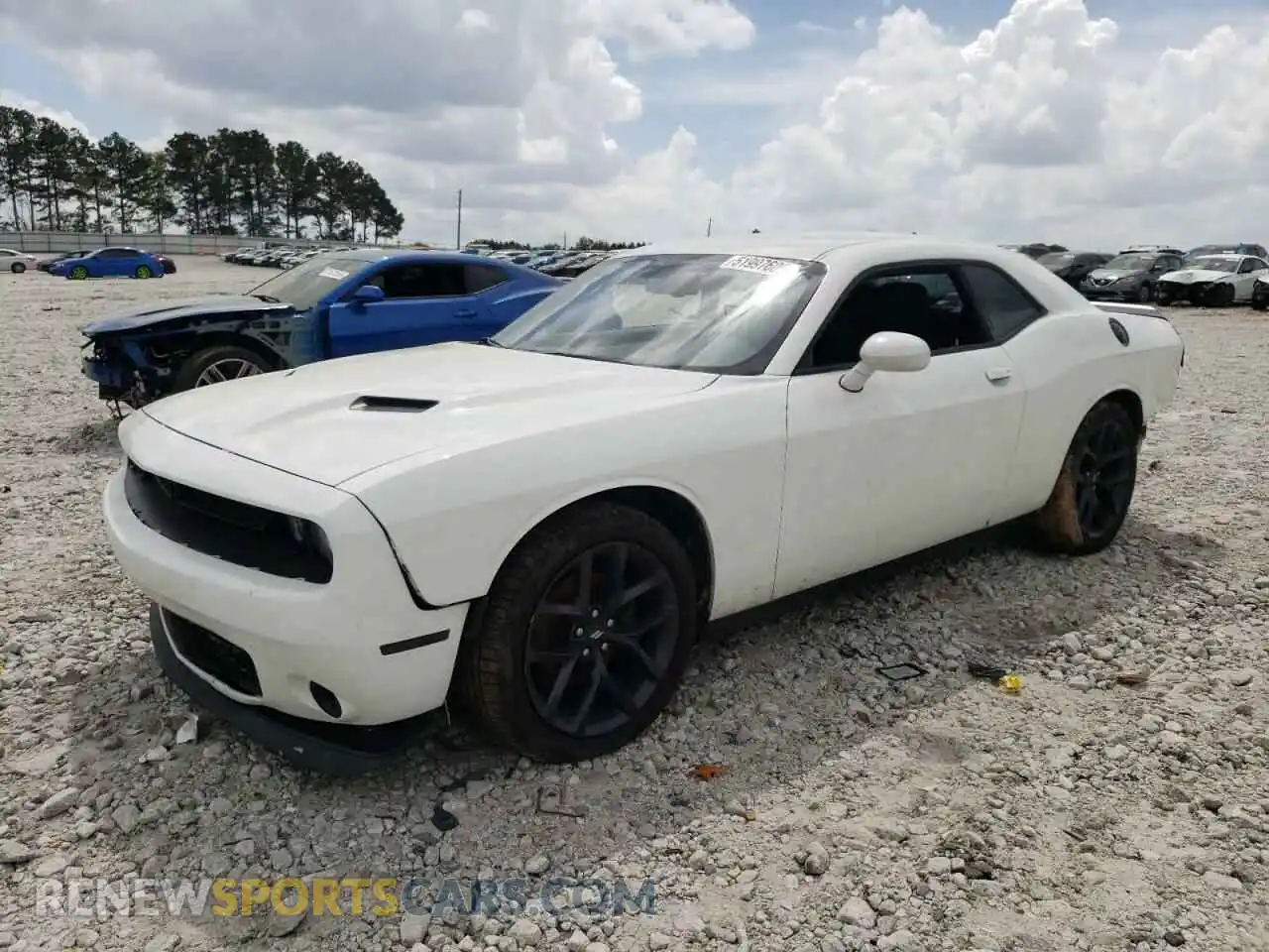 1 Photograph of a damaged car 2C3CDZAG8LH143199 DODGE CHALLENGER 2020