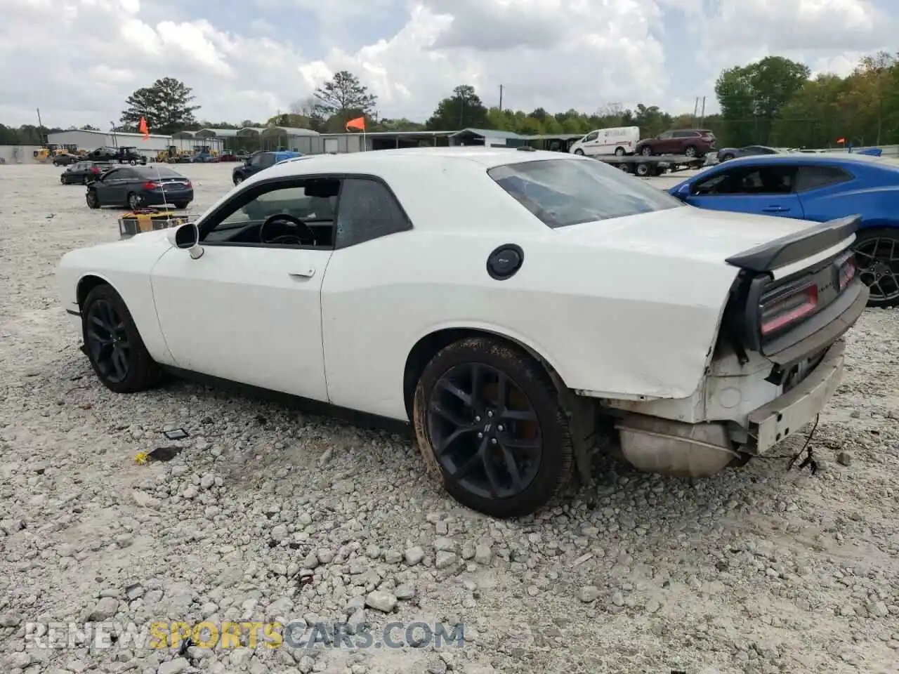 2 Photograph of a damaged car 2C3CDZAG8LH143199 DODGE CHALLENGER 2020