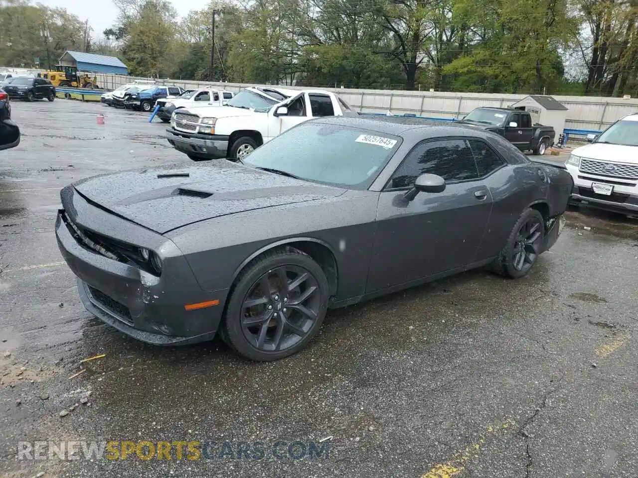 1 Photograph of a damaged car 2C3CDZAG8LH176915 DODGE CHALLENGER 2020
