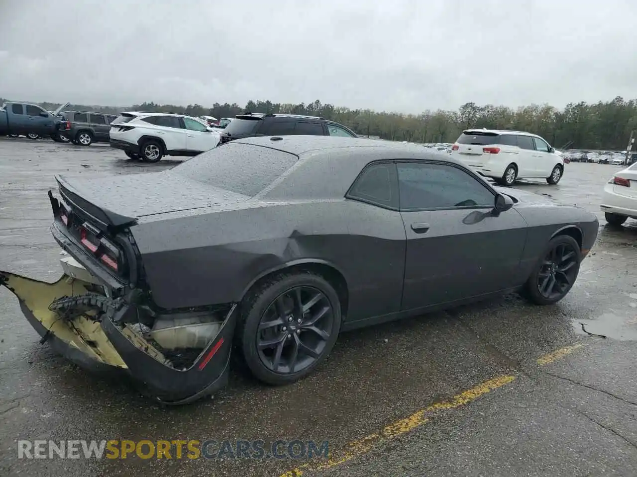 3 Photograph of a damaged car 2C3CDZAG8LH176915 DODGE CHALLENGER 2020