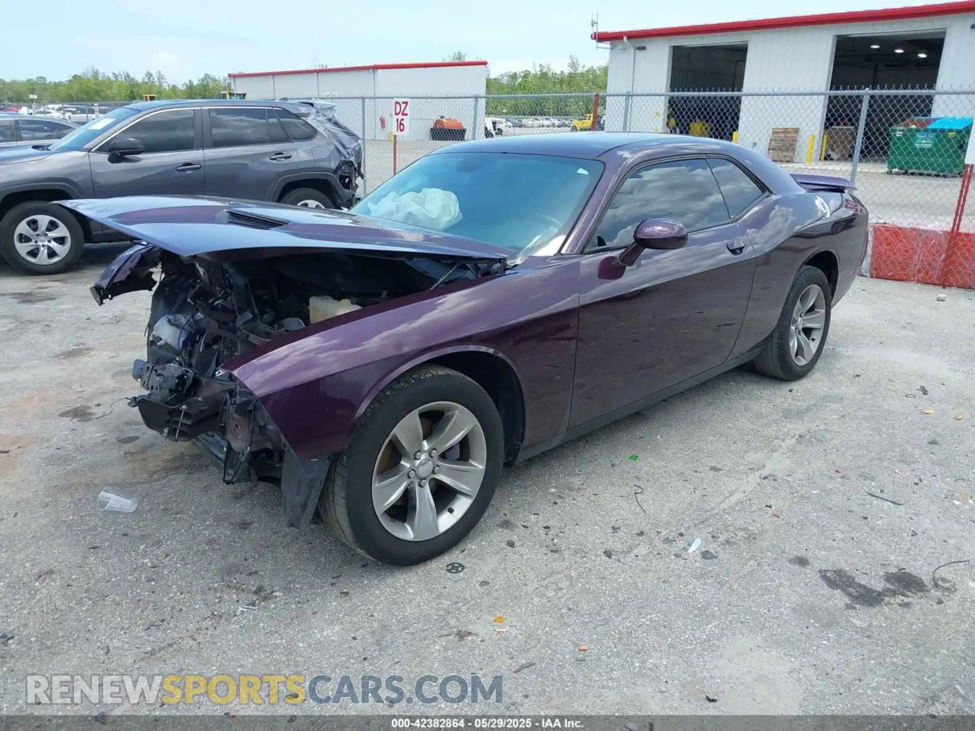 2 Photograph of a damaged car 2C3CDZAG8LH206818 DODGE CHALLENGER 2020