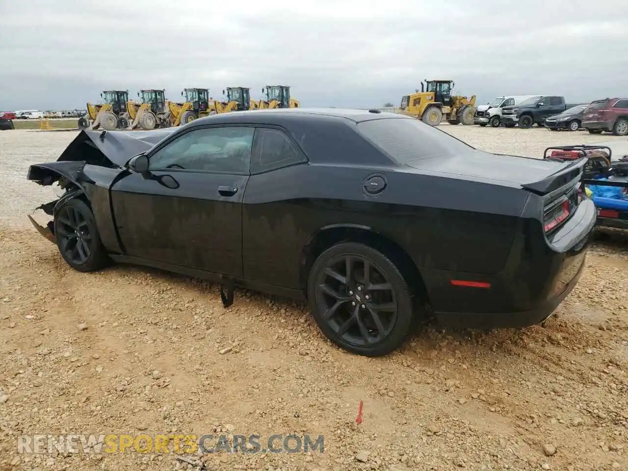 2 Photograph of a damaged car 2C3CDZAG9LH195215 DODGE CHALLENGER 2020