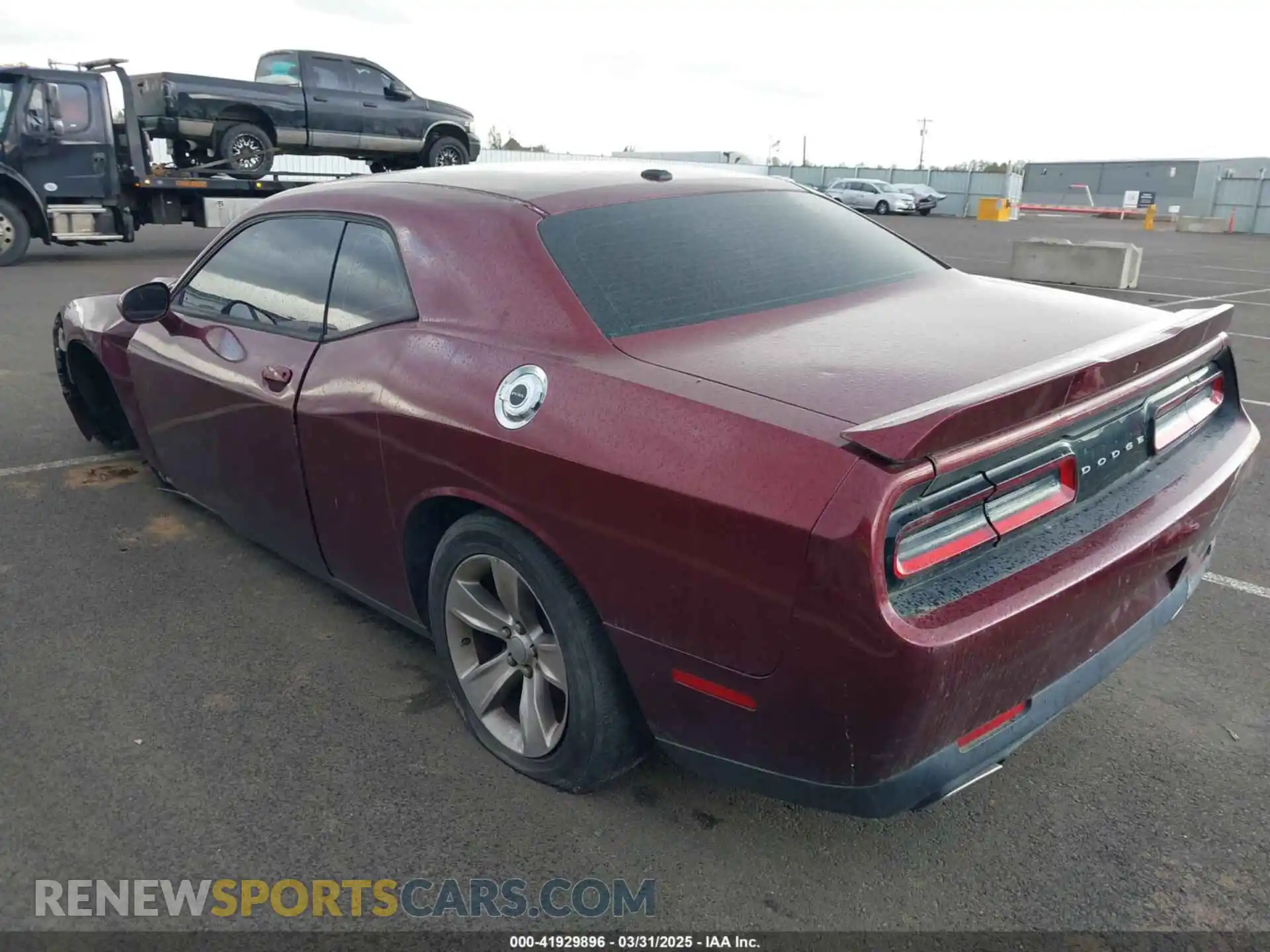 3 Photograph of a damaged car 2C3CDZAG9LH231405 DODGE CHALLENGER 2020