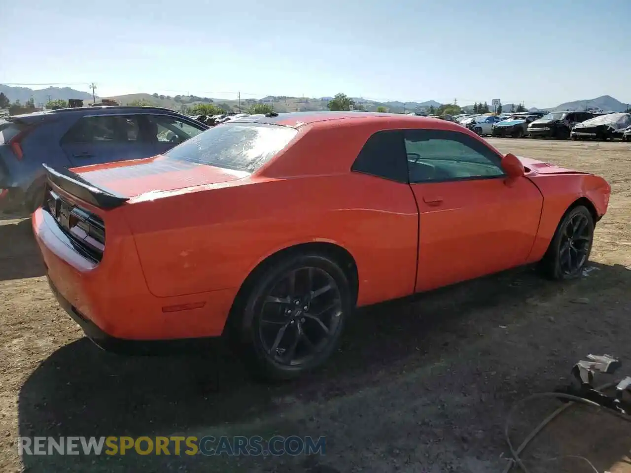 3 Photograph of a damaged car 2C3CDZAGXLH143429 DODGE CHALLENGER 2020