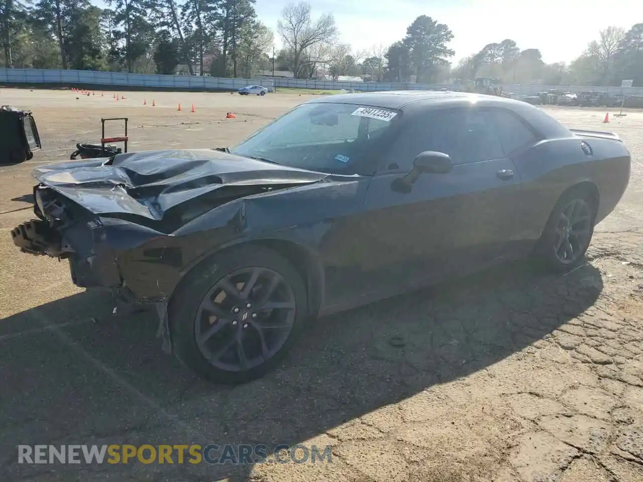 1 Photograph of a damaged car 2C3CDZAGXLH152180 DODGE CHALLENGER 2020