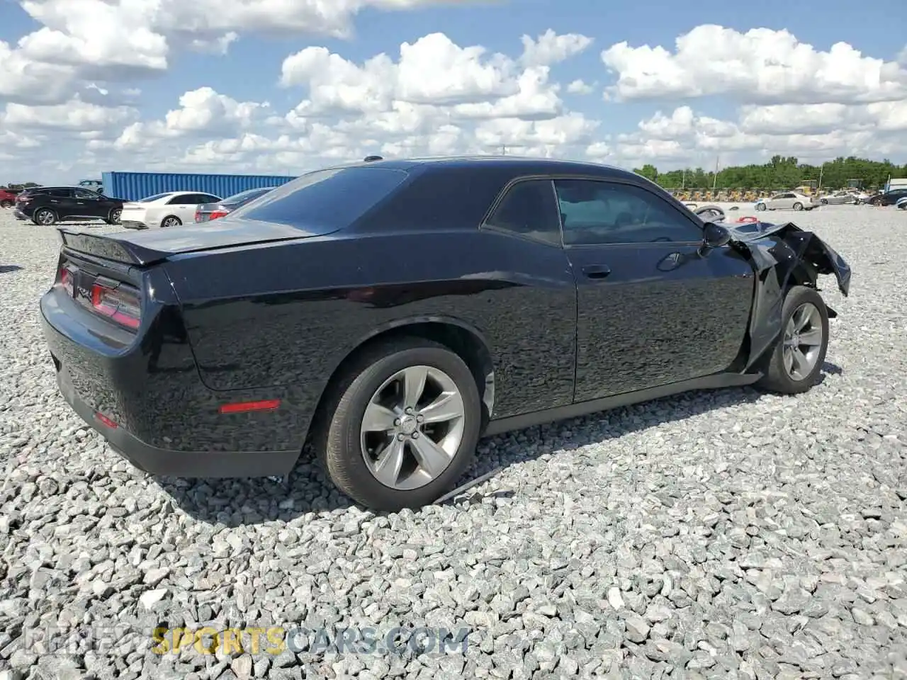3 Photograph of a damaged car 2C3CDZAGXLH172946 DODGE CHALLENGER 2020