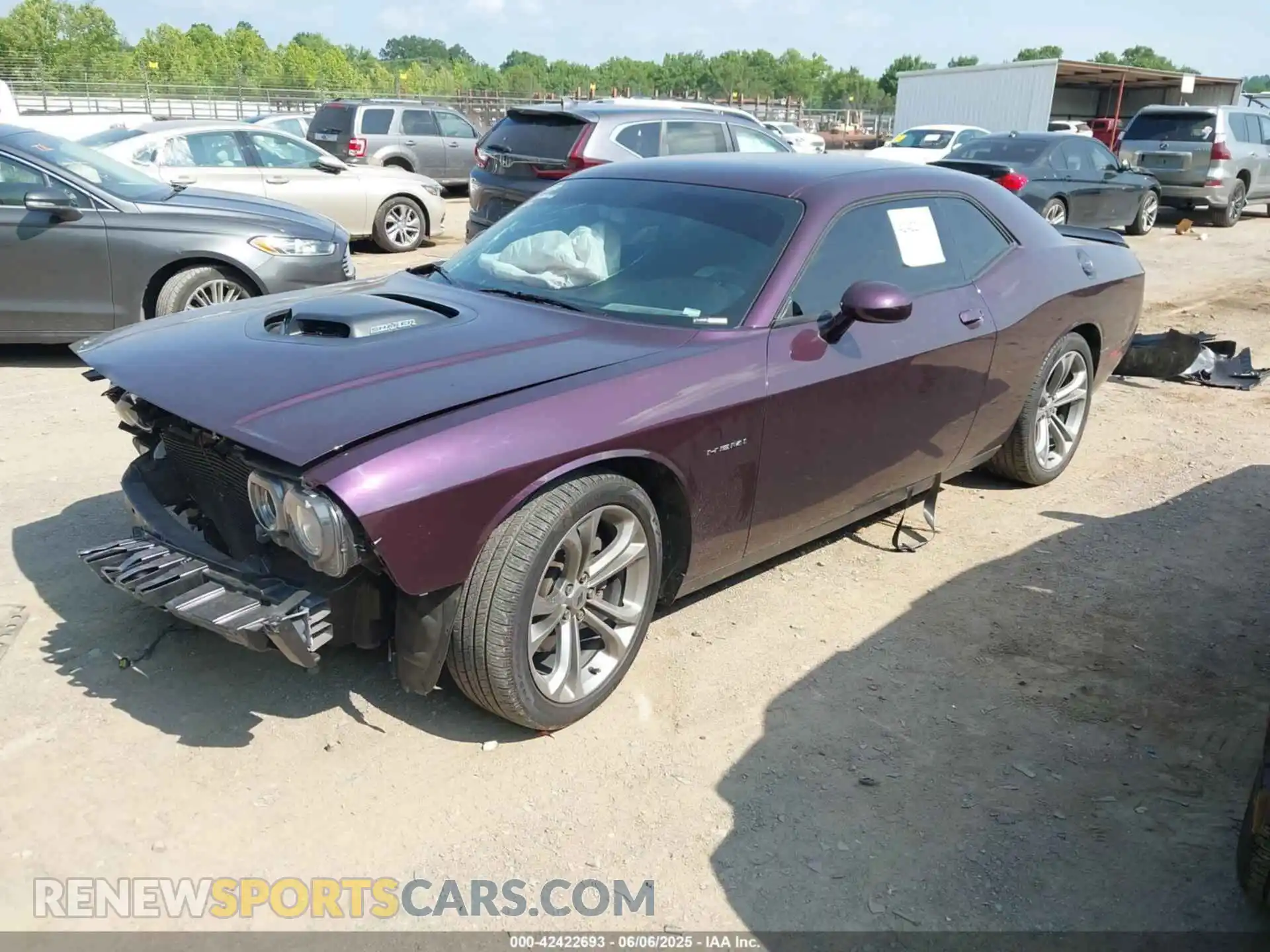 2 Photograph of a damaged car 2C3CDZBT1LH227635 DODGE CHALLENGER 2020