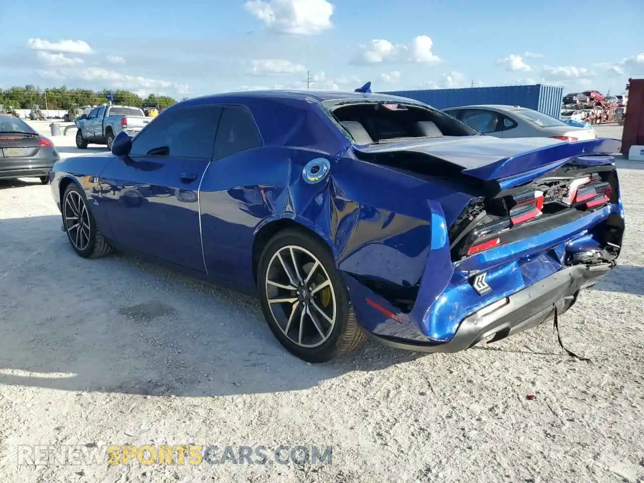2 Photograph of a damaged car 2C3CDZBT2LH203554 DODGE CHALLENGER 2020