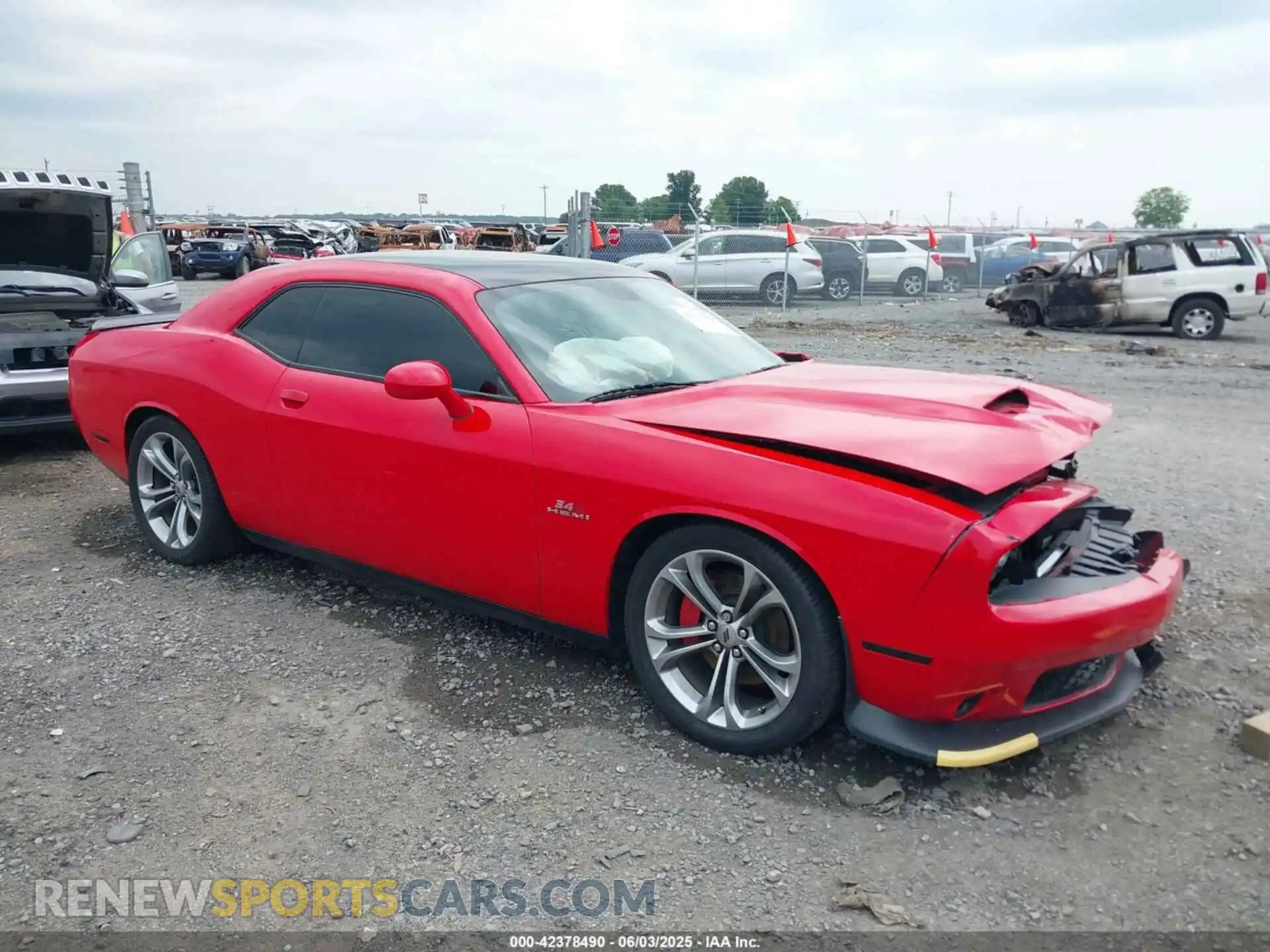 1 fotografías del automóvil dañado 2C3CDZBT5LH183882 DODGE CHALLENGER 2020